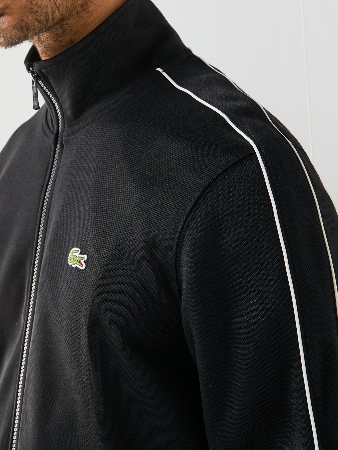  image of lacoste-paris-premium-piqueacute-zip-front-track-top-black