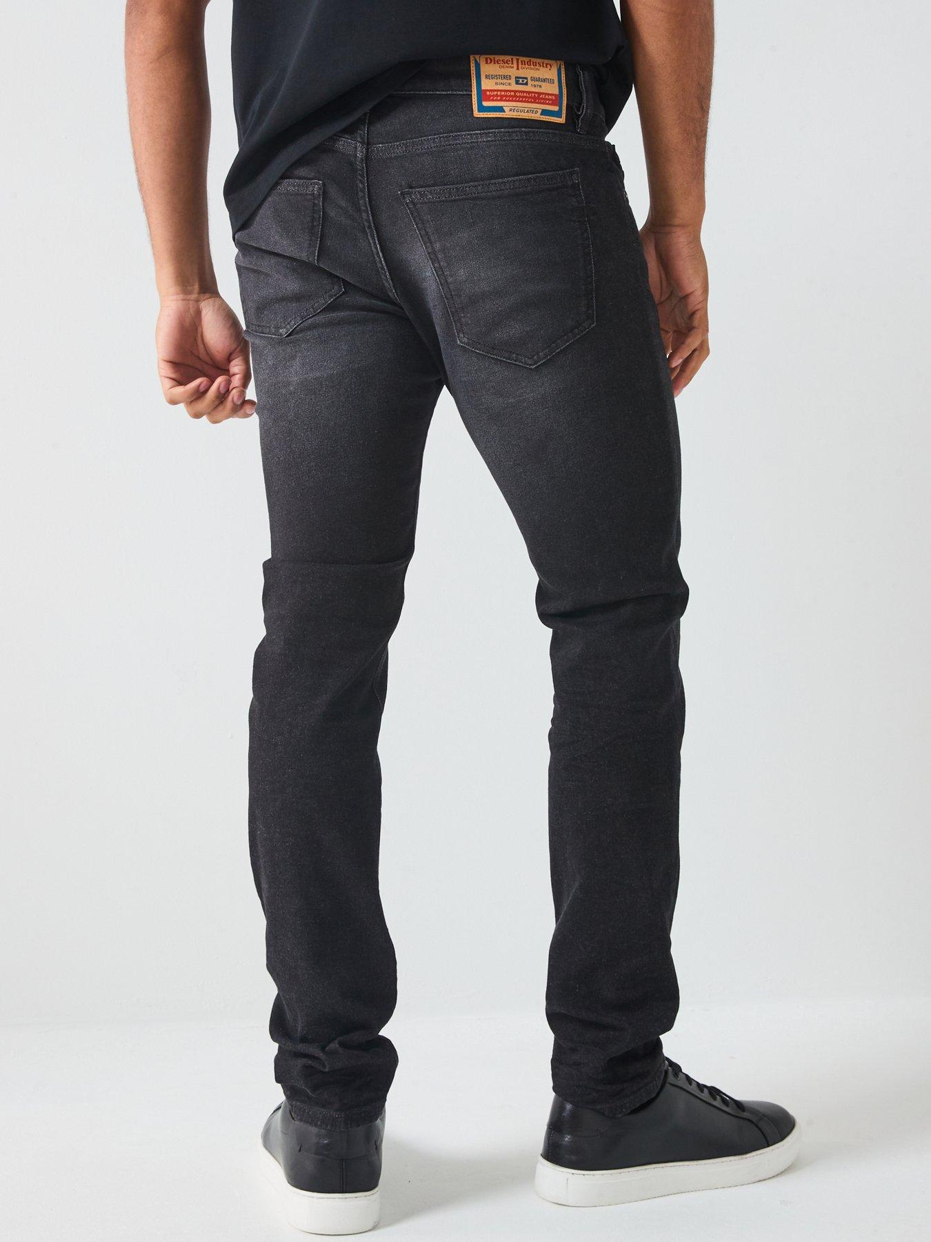 Image 2 of 6 of Diesel D-Strukt Slim Fit Jeans- Black