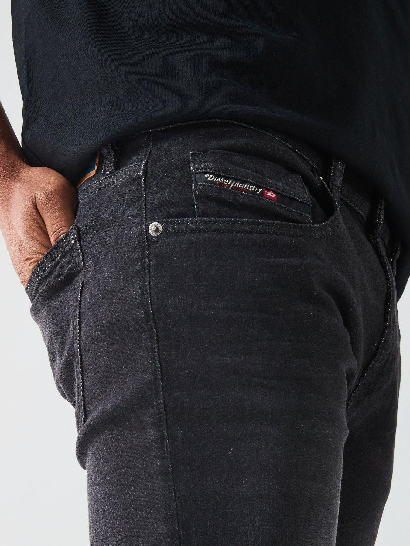 Image 4 of 6 of Diesel D-Strukt Slim Fit Jeans- Black