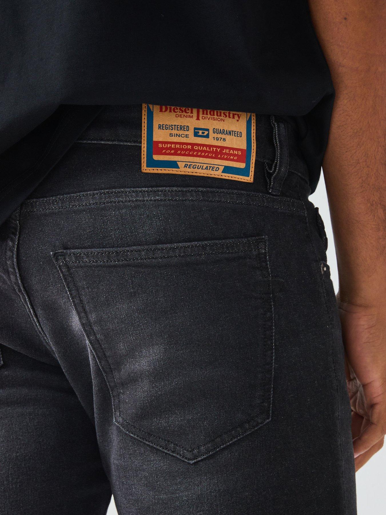 Image 5 of 6 of Diesel D-Strukt Slim Fit Jeans- Black