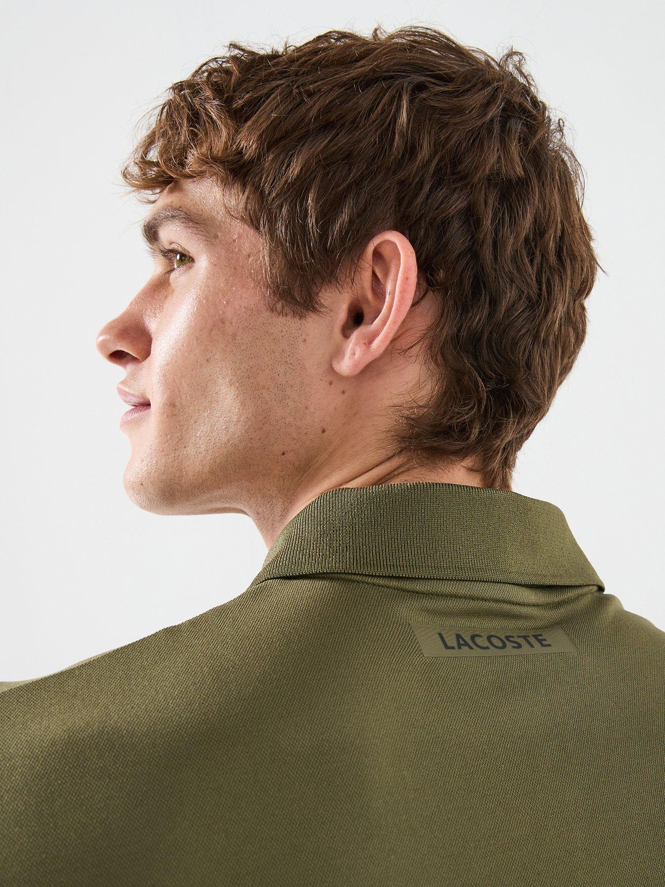  image of lacoste-tennis-performance-polo-shirt--khaki
