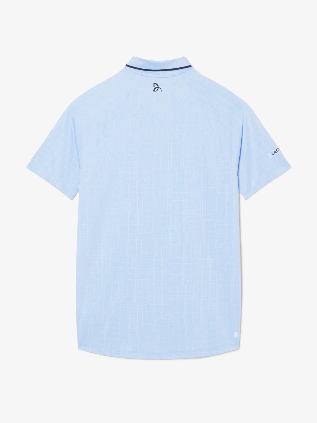  image of lacoste-premium-tennis-performance-polo-shirt-blue