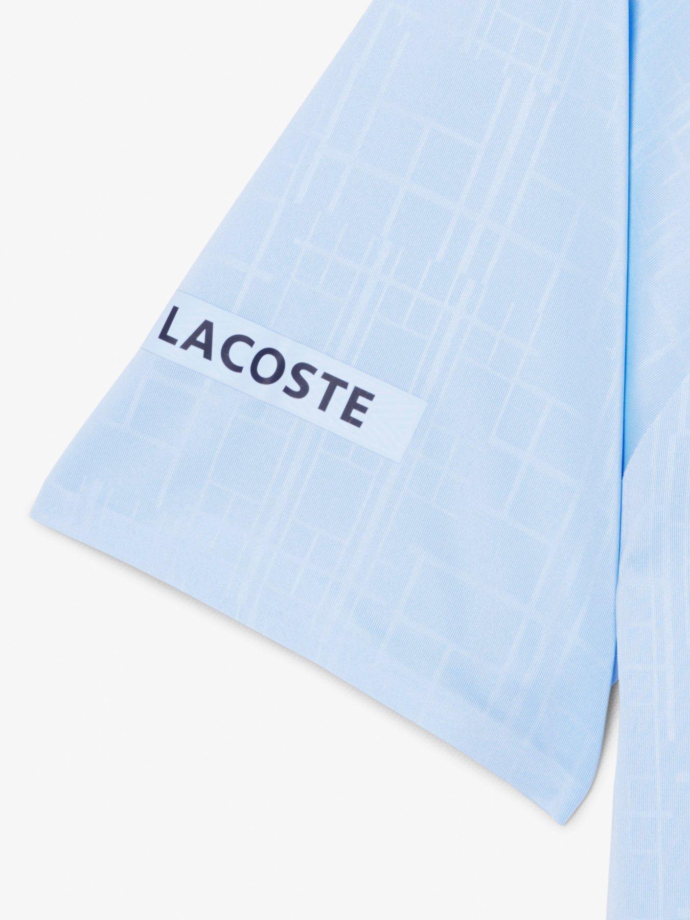  image of lacoste-premium-tennis-performance-polo-shirt-blue
