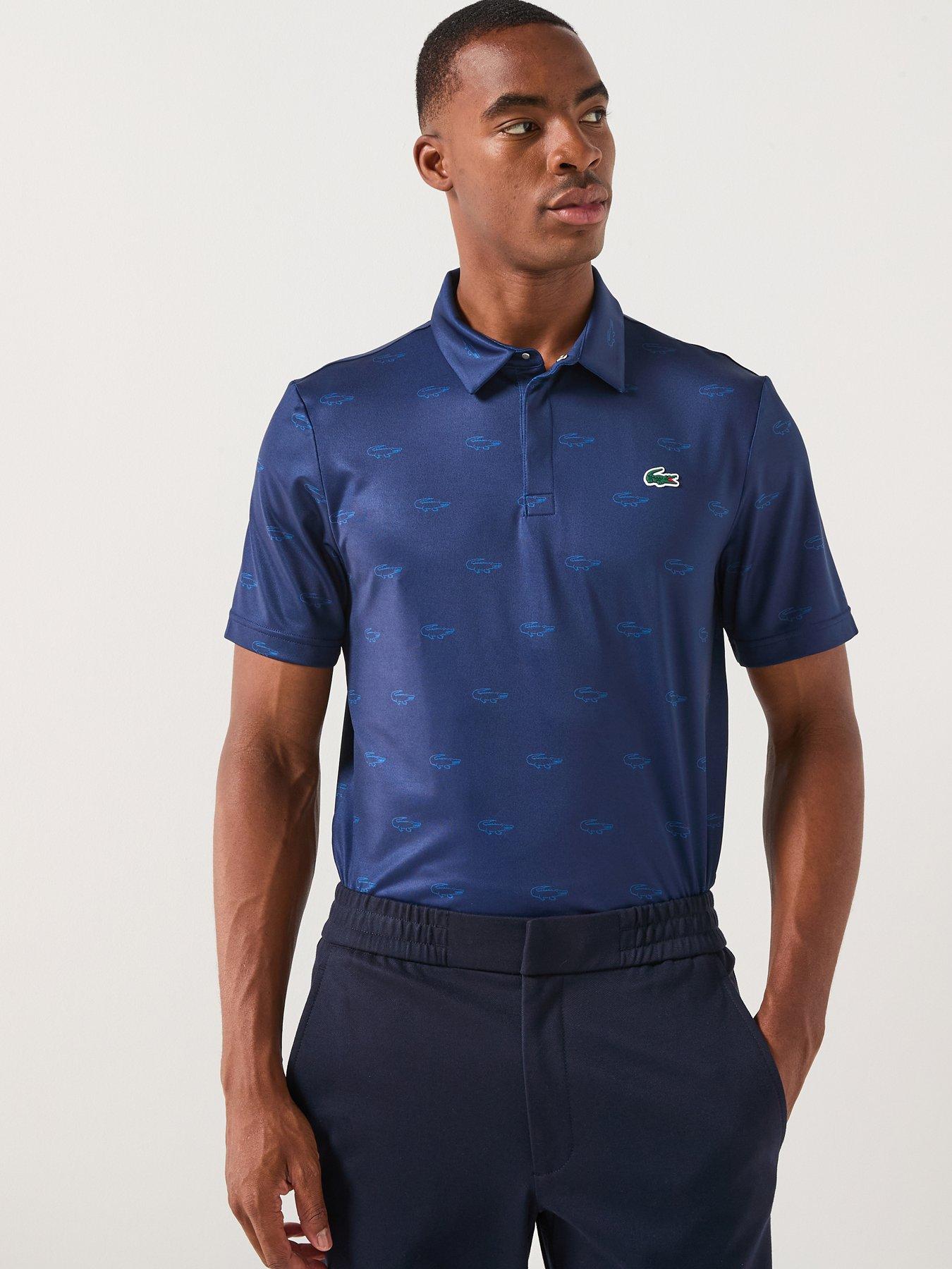 Lacoste Golf Performance Polo Shirt- Navy