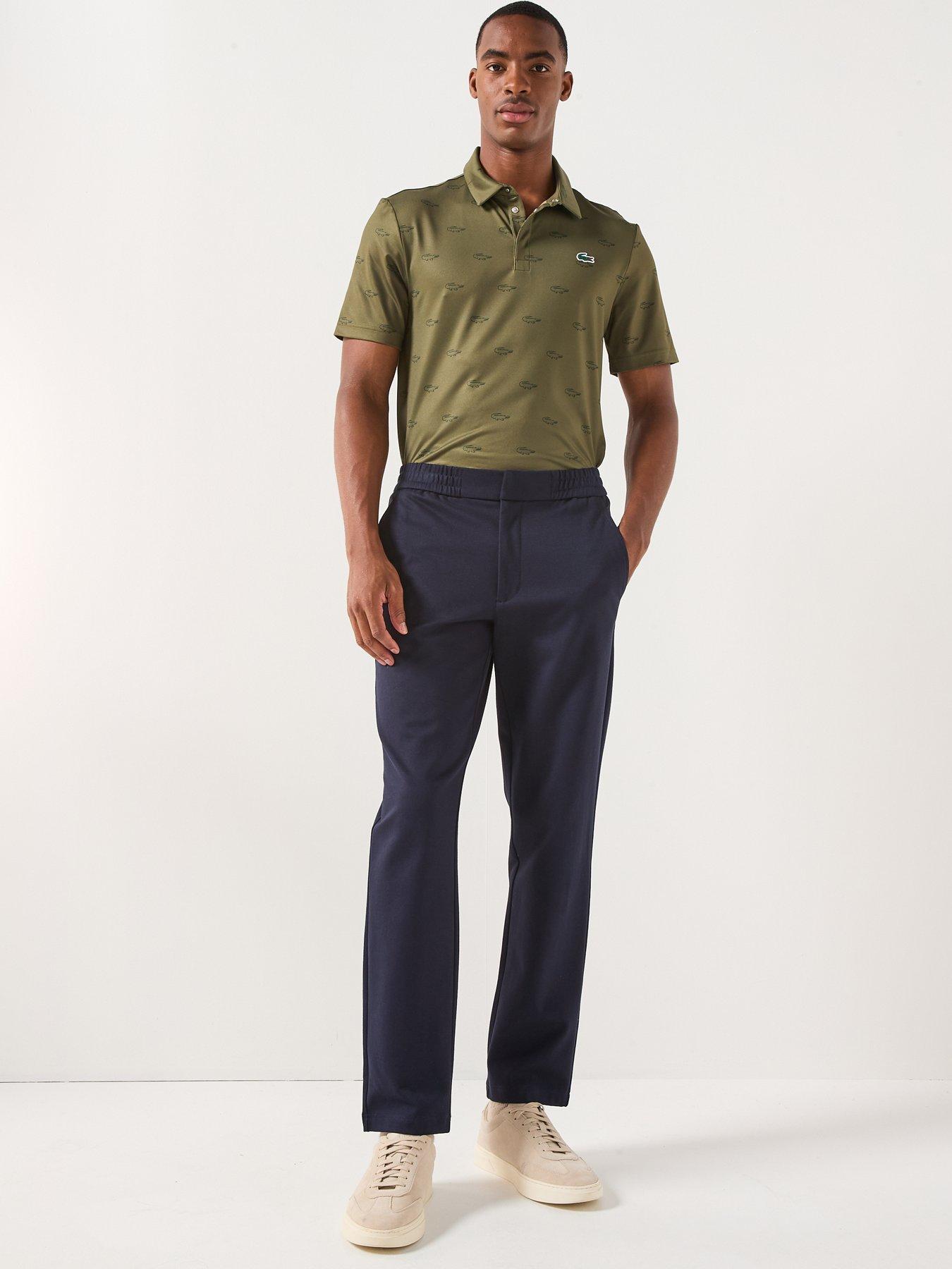 Image 3 of 6 of Lacoste Golf Performance Polo Shirt- Khaki