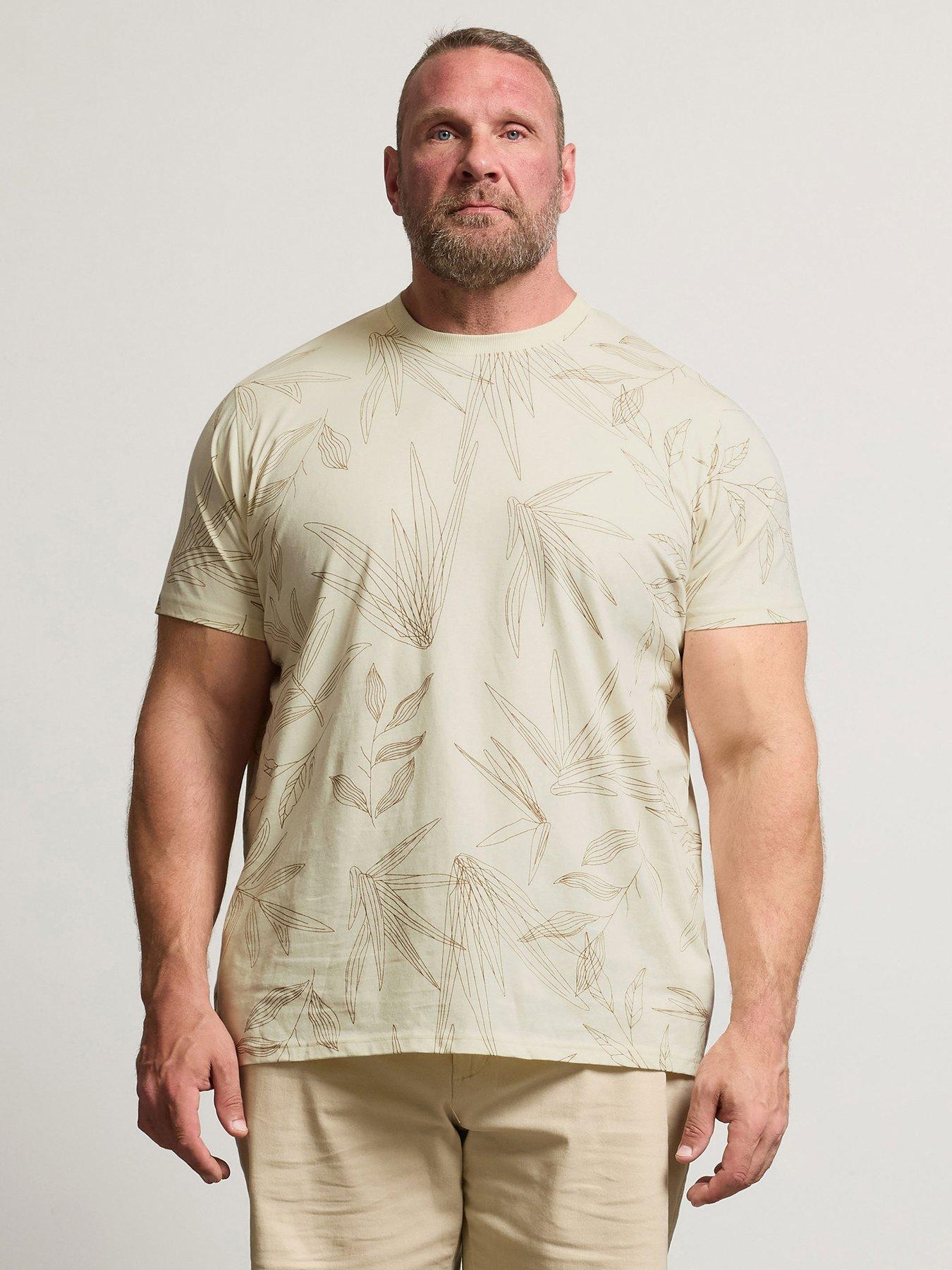 undefined Leaf Print T-shirt