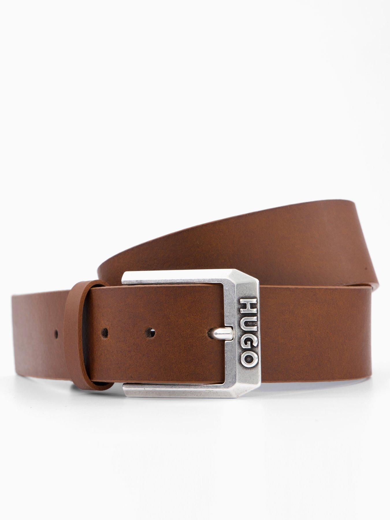 Image 2 of 4 of HUGO Gelio Belt - Brown