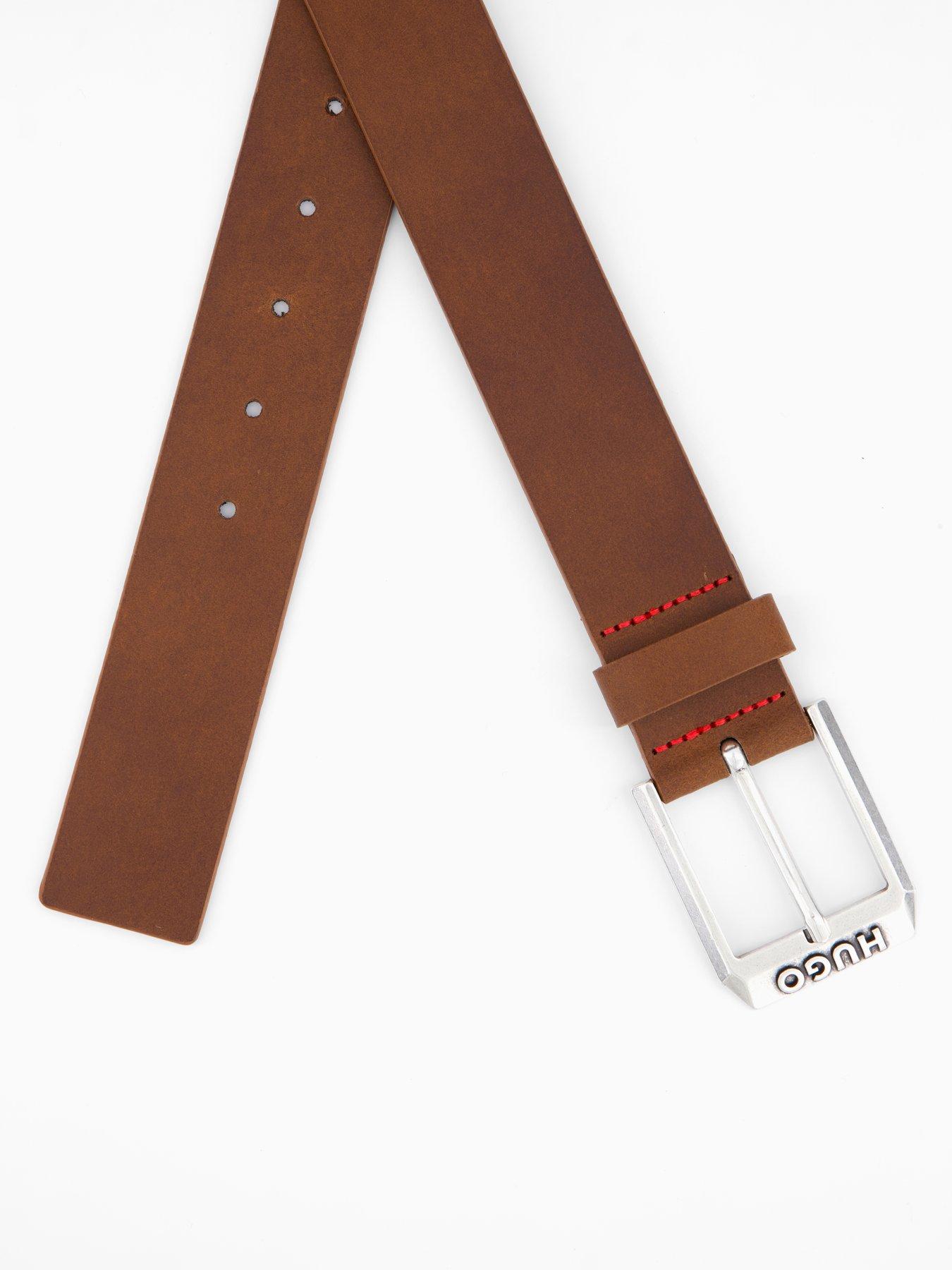Image 4 of 4 of HUGO Gelio Belt - Brown