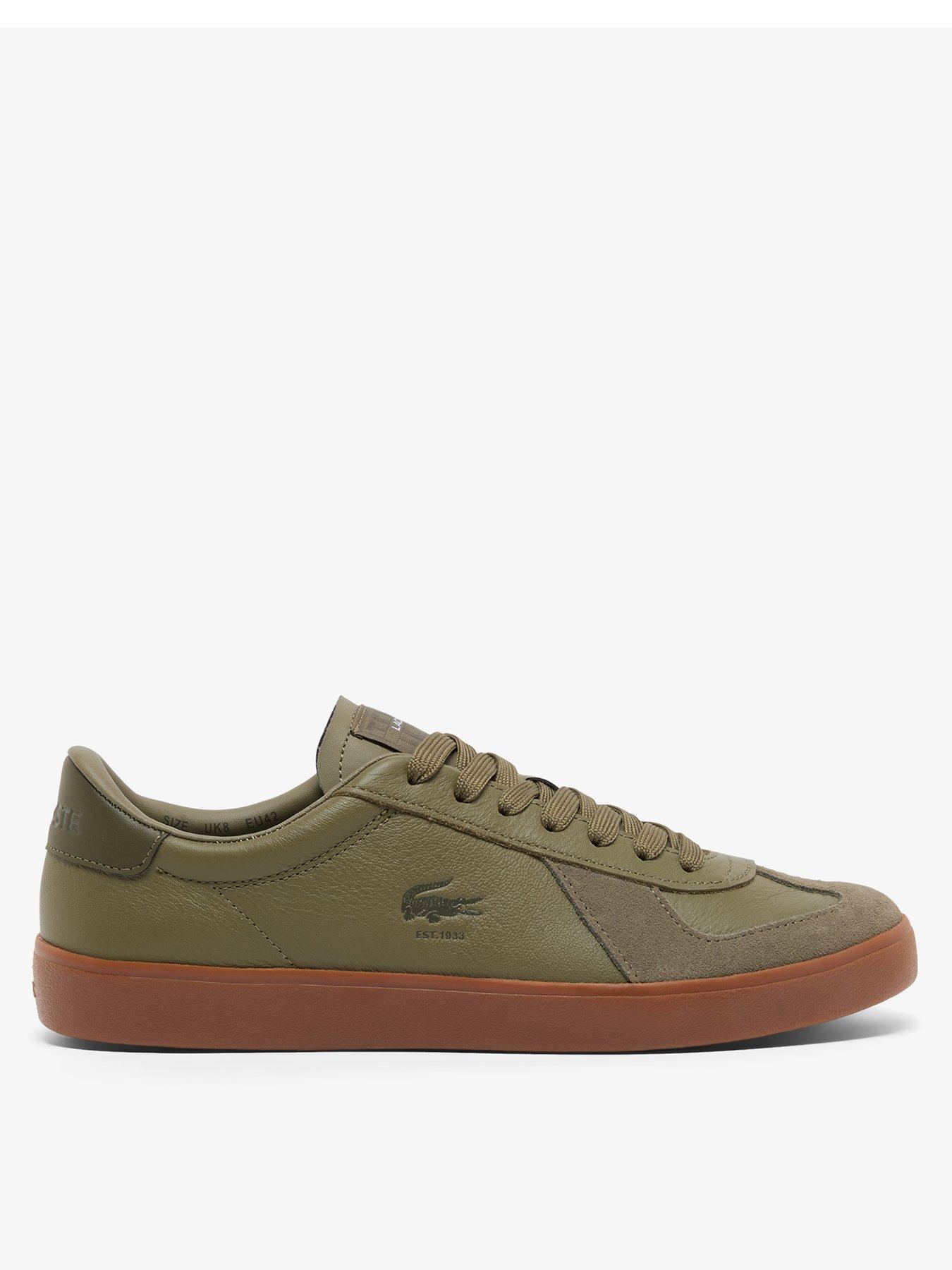  image of lacoste-baseshot-pro-trainers--khaki