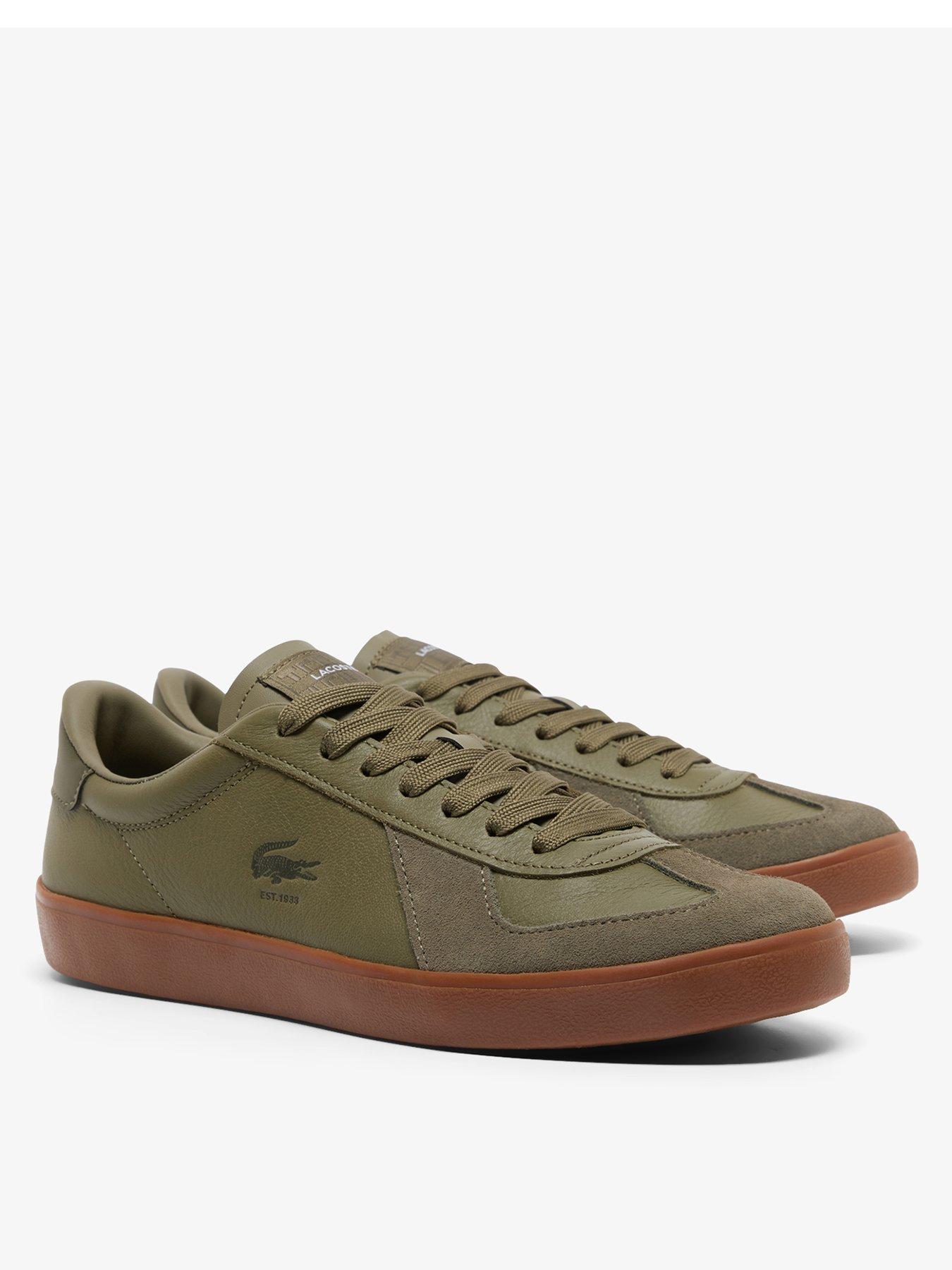  image of lacoste-baseshot-pro-trainers--khaki