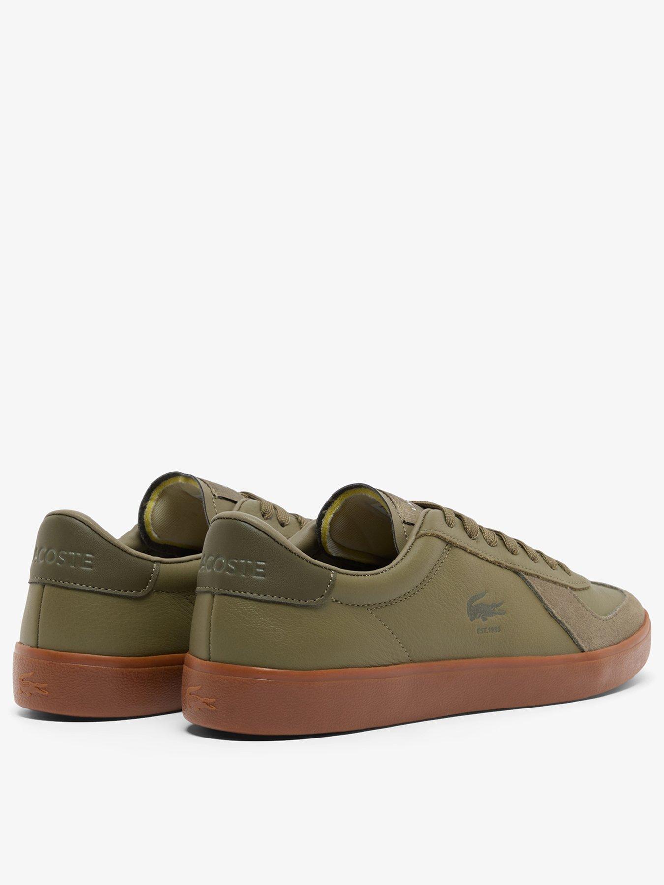  image of lacoste-baseshot-pro-trainers--khaki