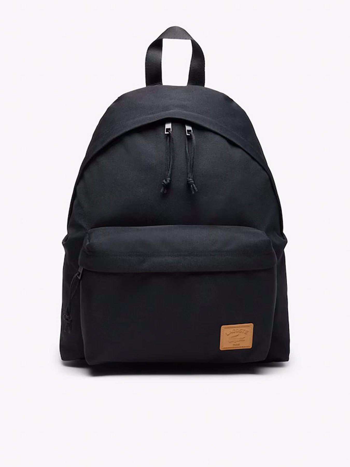 undefined Canvas Backpack- Black