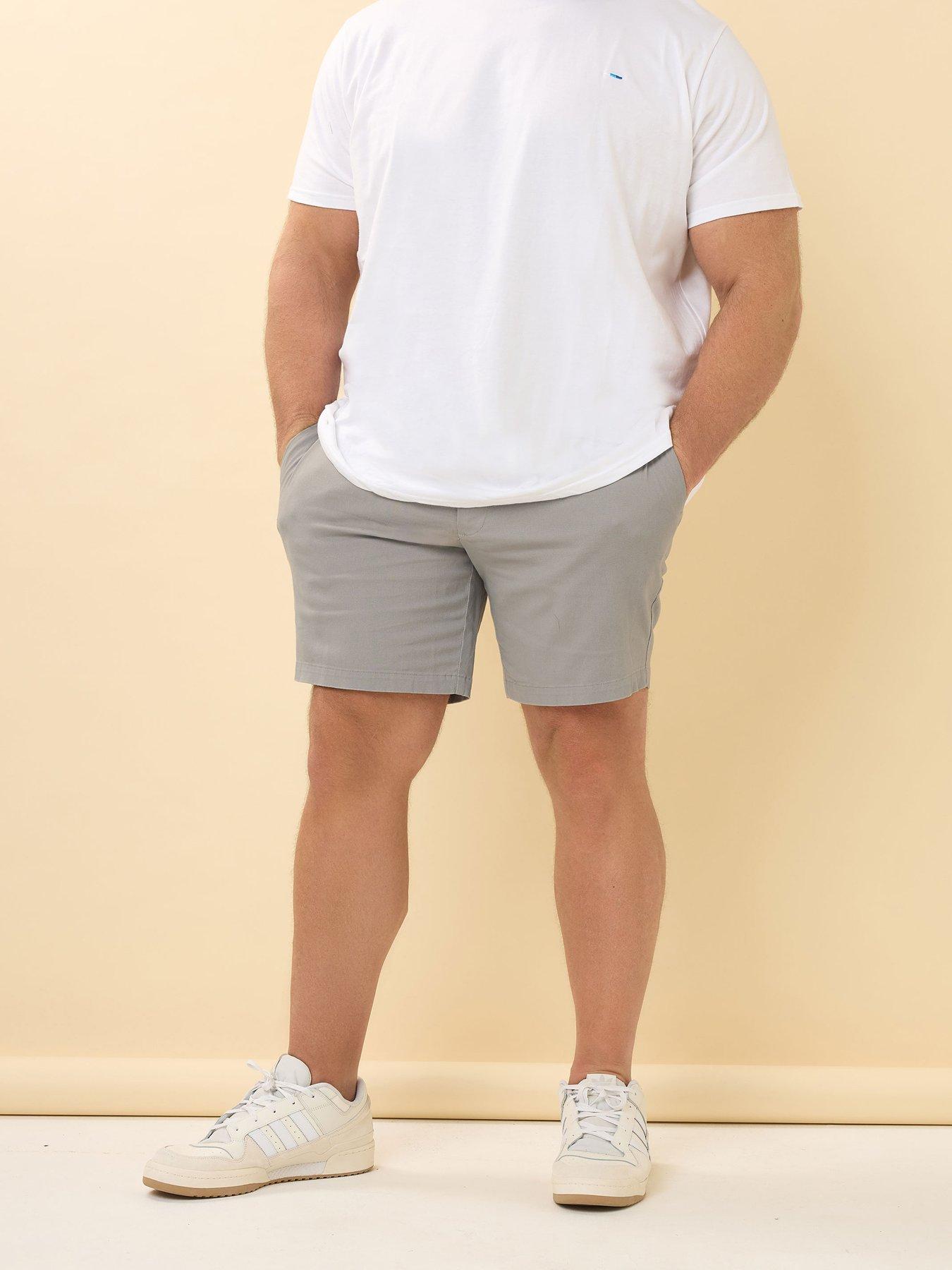 undefined Stretch Chino Shorts - Grey