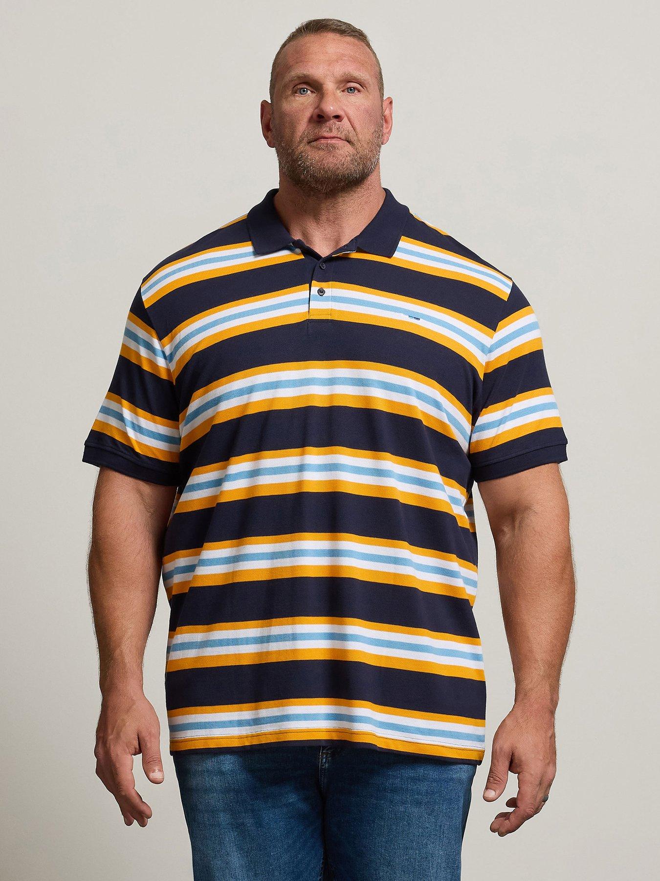 undefined Stripe Polo Shirt