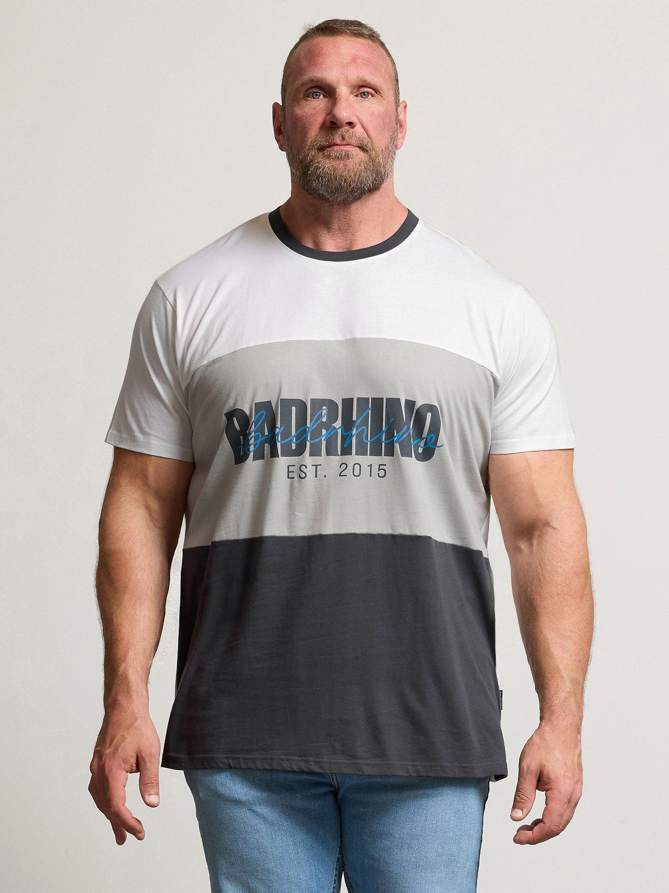 undefined Slogan T-Shirt - Grey