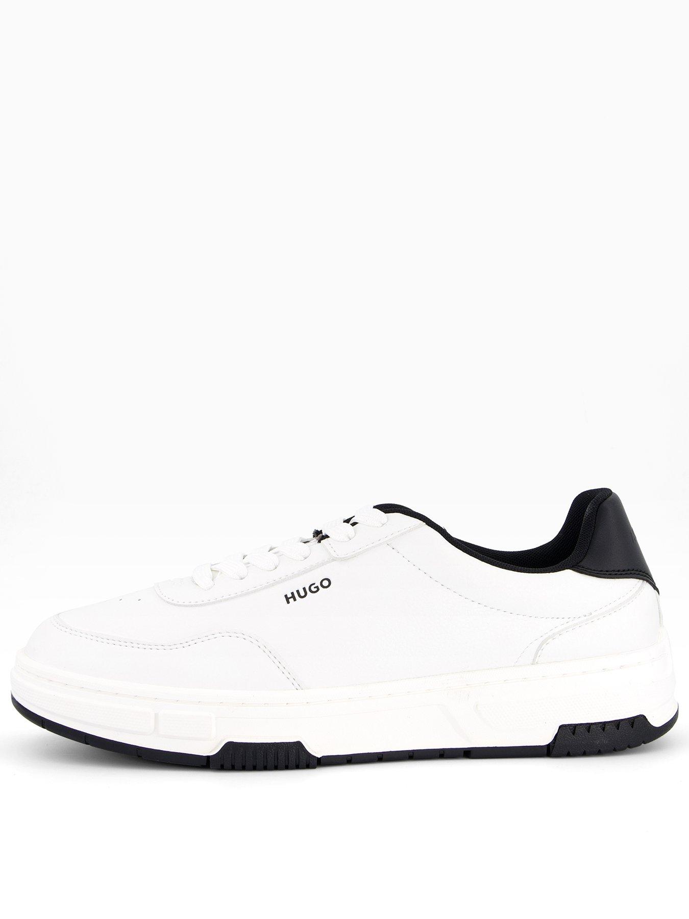 Image 1 of 7 of HUGO Yarrow Tenn Trainers - White