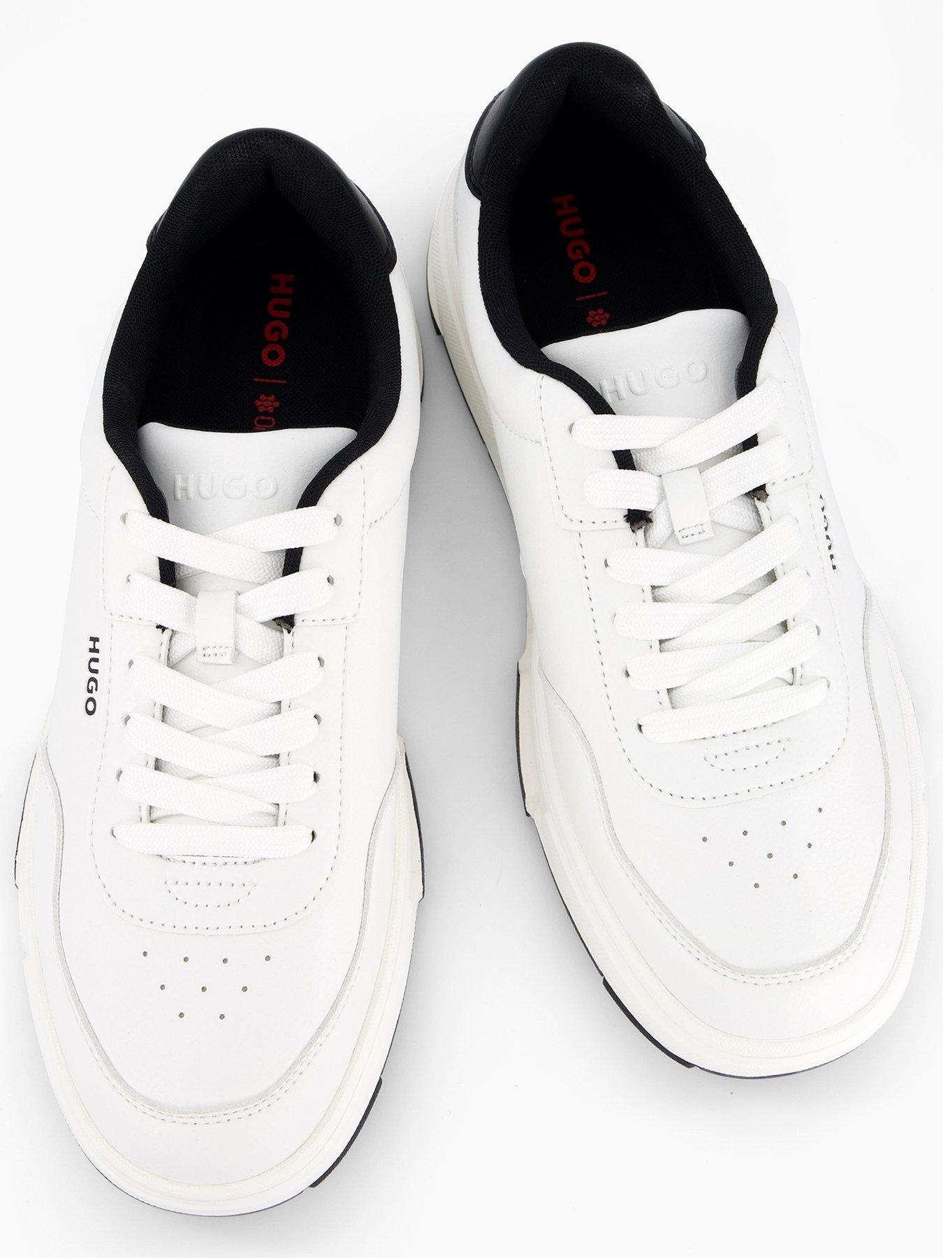 Image 3 of 7 of HUGO Yarrow Tenn Trainers - White
