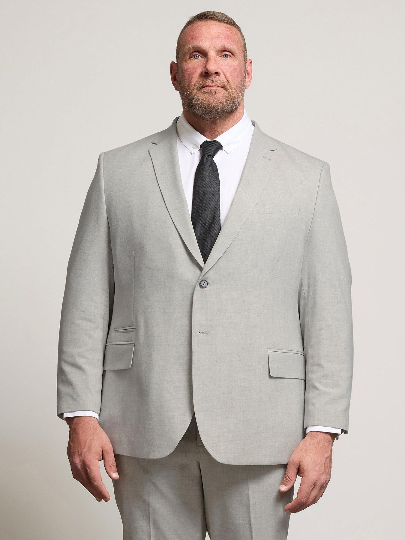 undefined Suit Jacket Regular - Grey