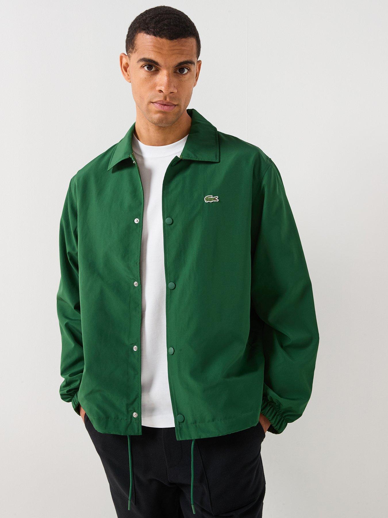Lacoste Reversible Lightweight Jacket- Green