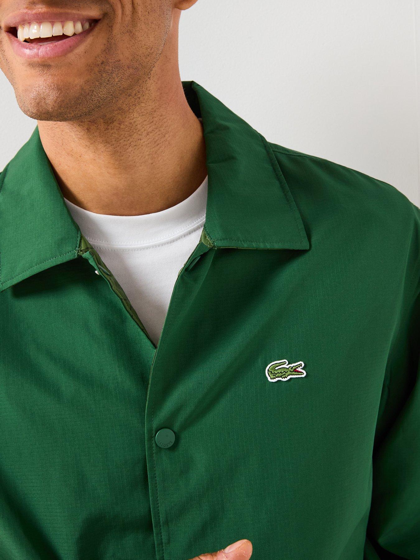  image of lacoste-reversible-lightweight-jacket--green