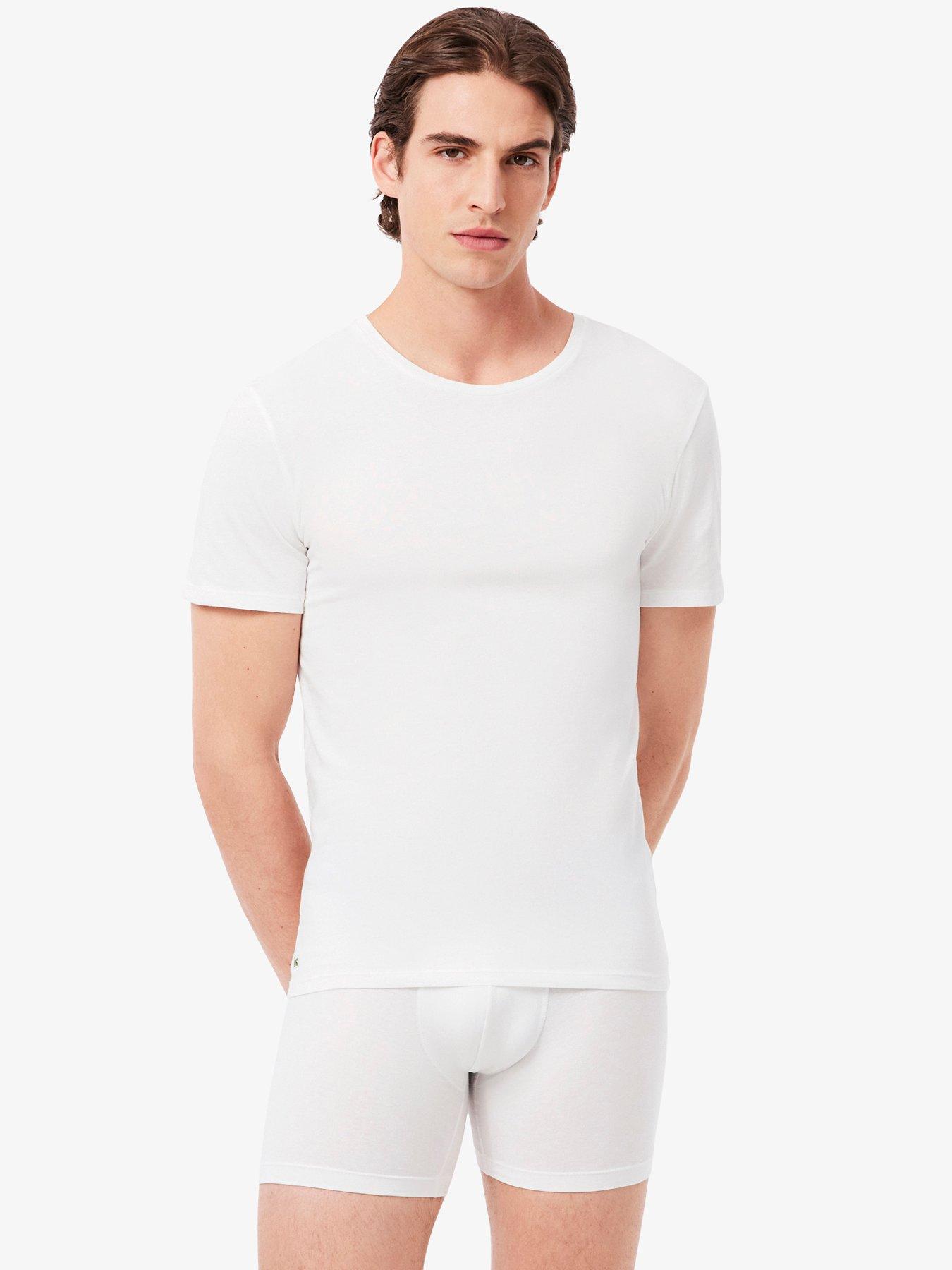 Image 2 of 6 of Lacoste 3 Pack T-shirt- Green/ Mutli