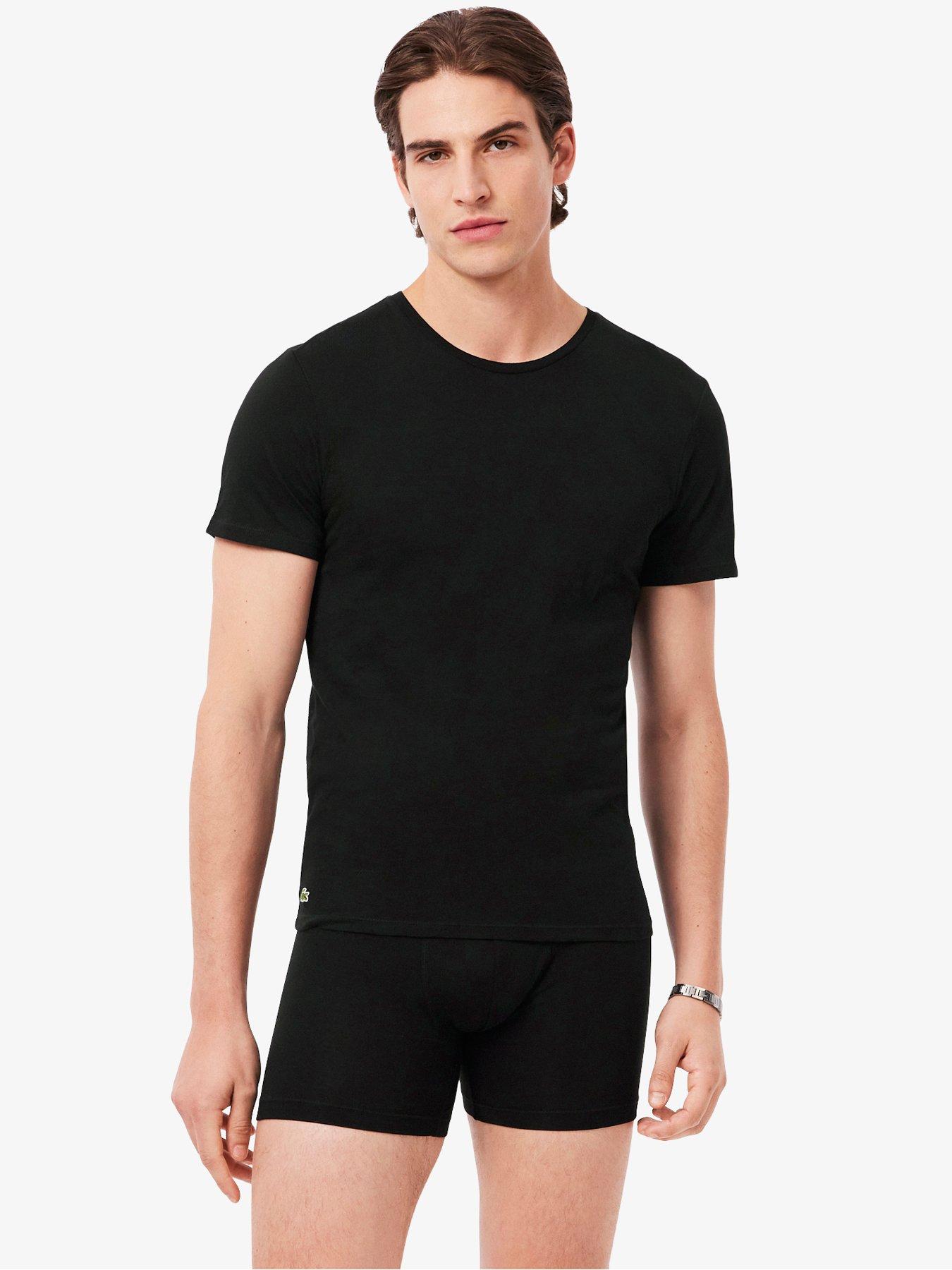  image of lacoste-3-pack-t-shirt--green-mutli