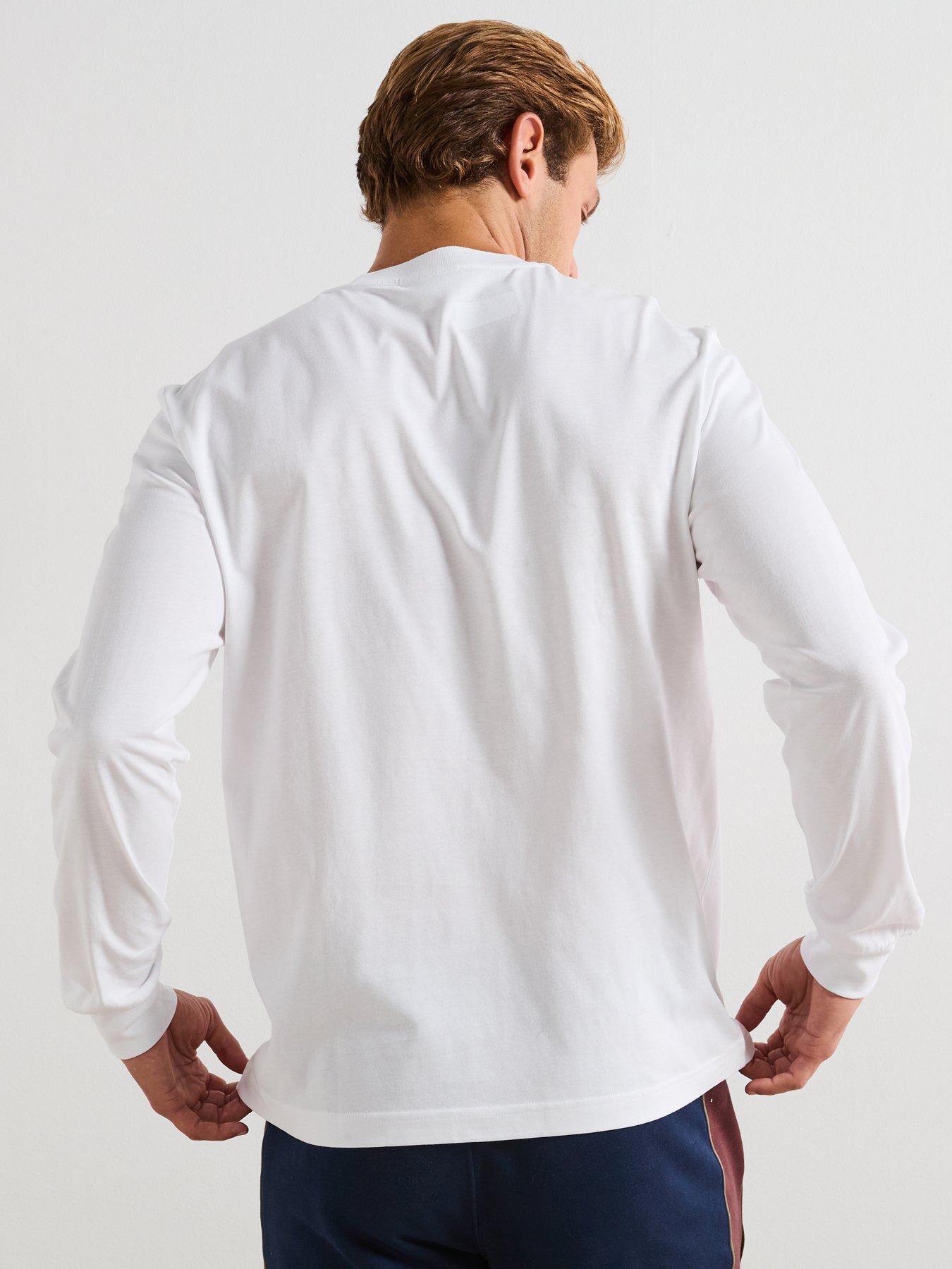  image of lacoste-long-sleeved-cotton-t-shirt--white