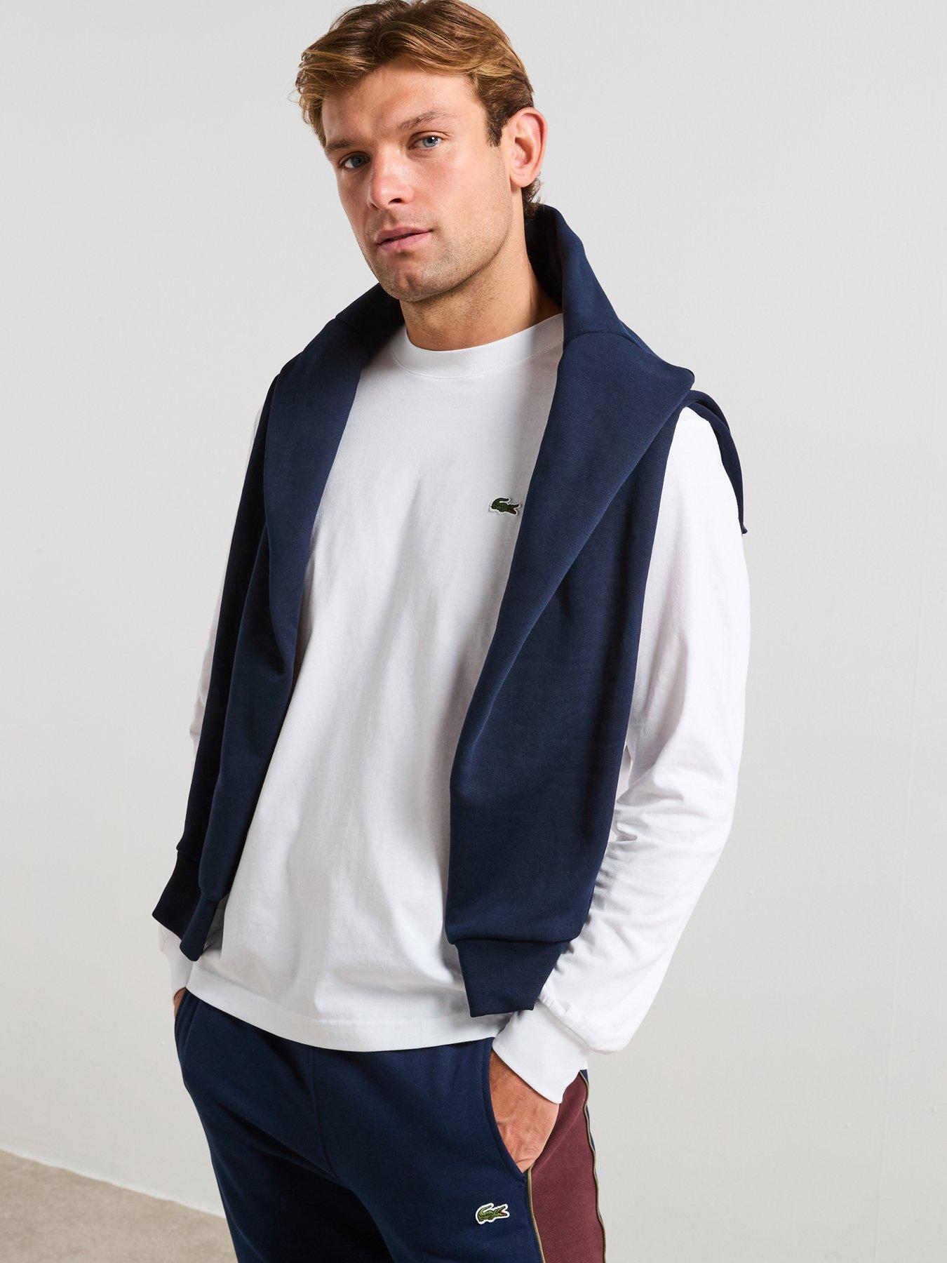 image of lacoste-long-sleeved-cotton-t-shirt--white