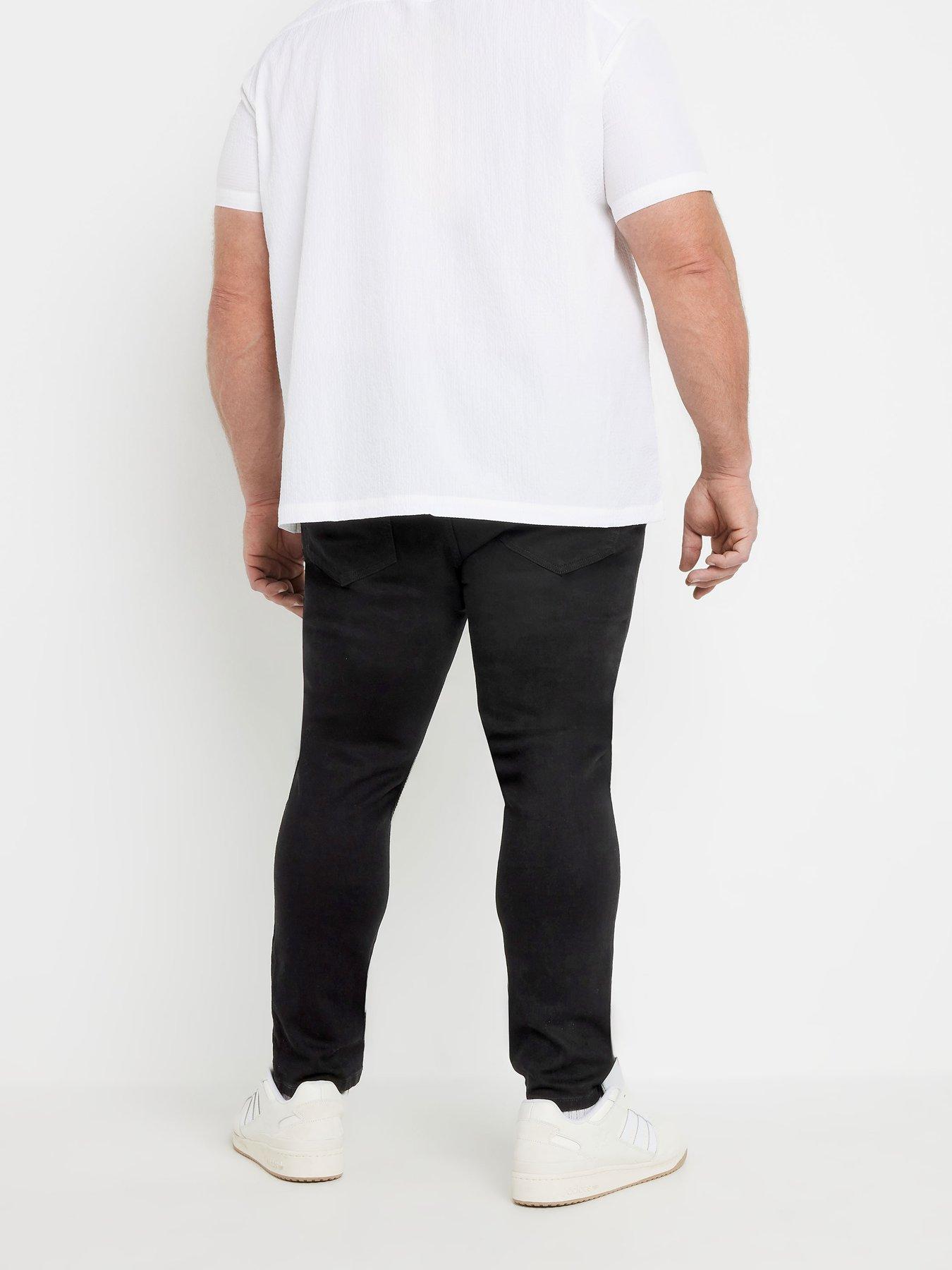 Image 2 of 3 of BadRhino Tapered Fit Stretch Jean 32" - Black