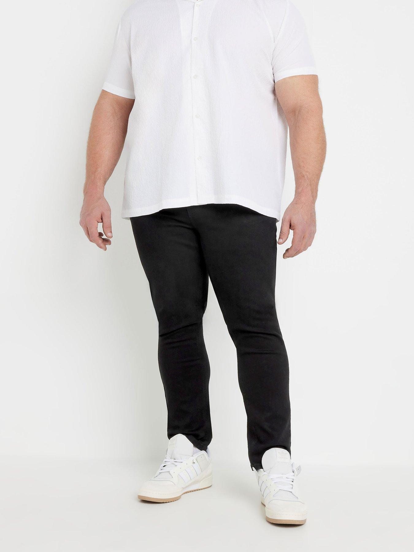 Image 3 of 3 of BadRhino Tapered Fit Stretch Jean 32" - Black
