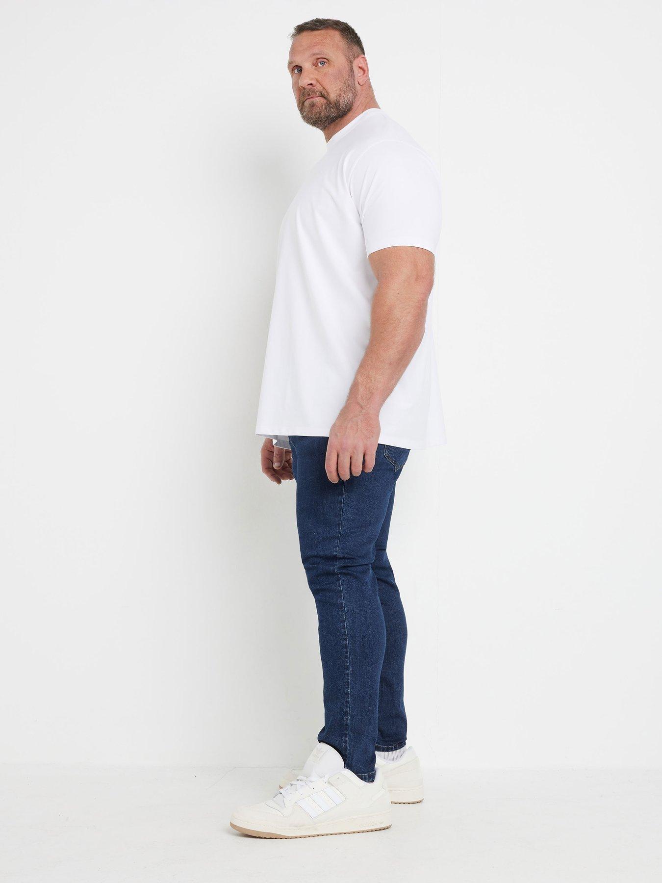 Image 4 of 4 of BadRhino Tapered Fit Stretch Jeans 32" - Blue
