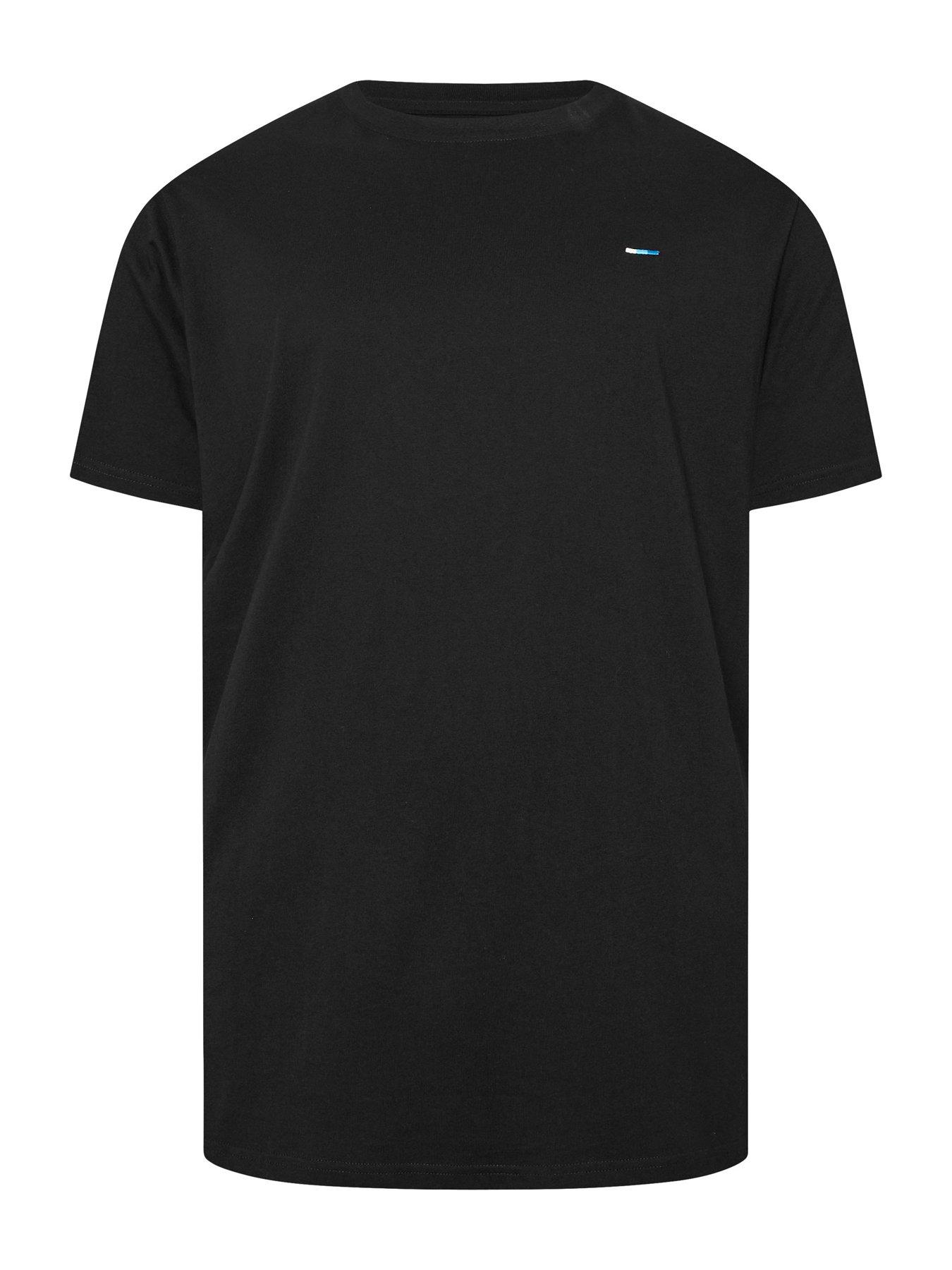 Image 6 of 6 of BadRhino 5 Pack Basic T-Shirt - Blue