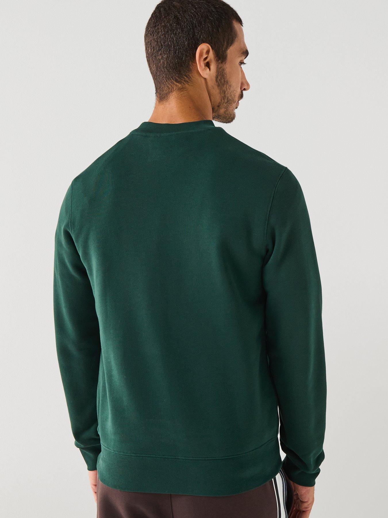 Image 2 of 4 of Lacoste Landscape Crocodile Sweatshirt&nbsp;- Green