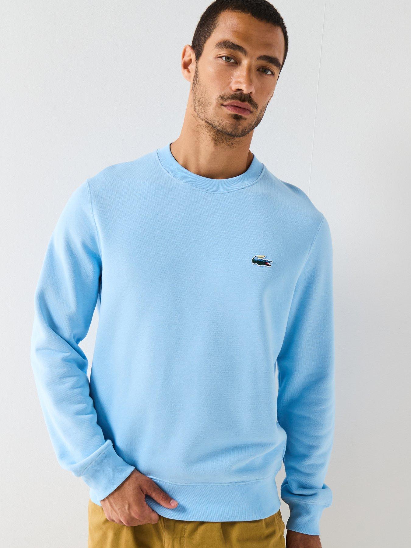 Lacoste Landscape Crocodile Sweatshirt - Blue