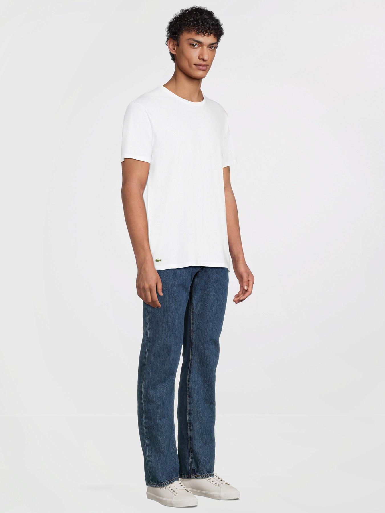  image of lacoste-3-pack-t-shirt--grey