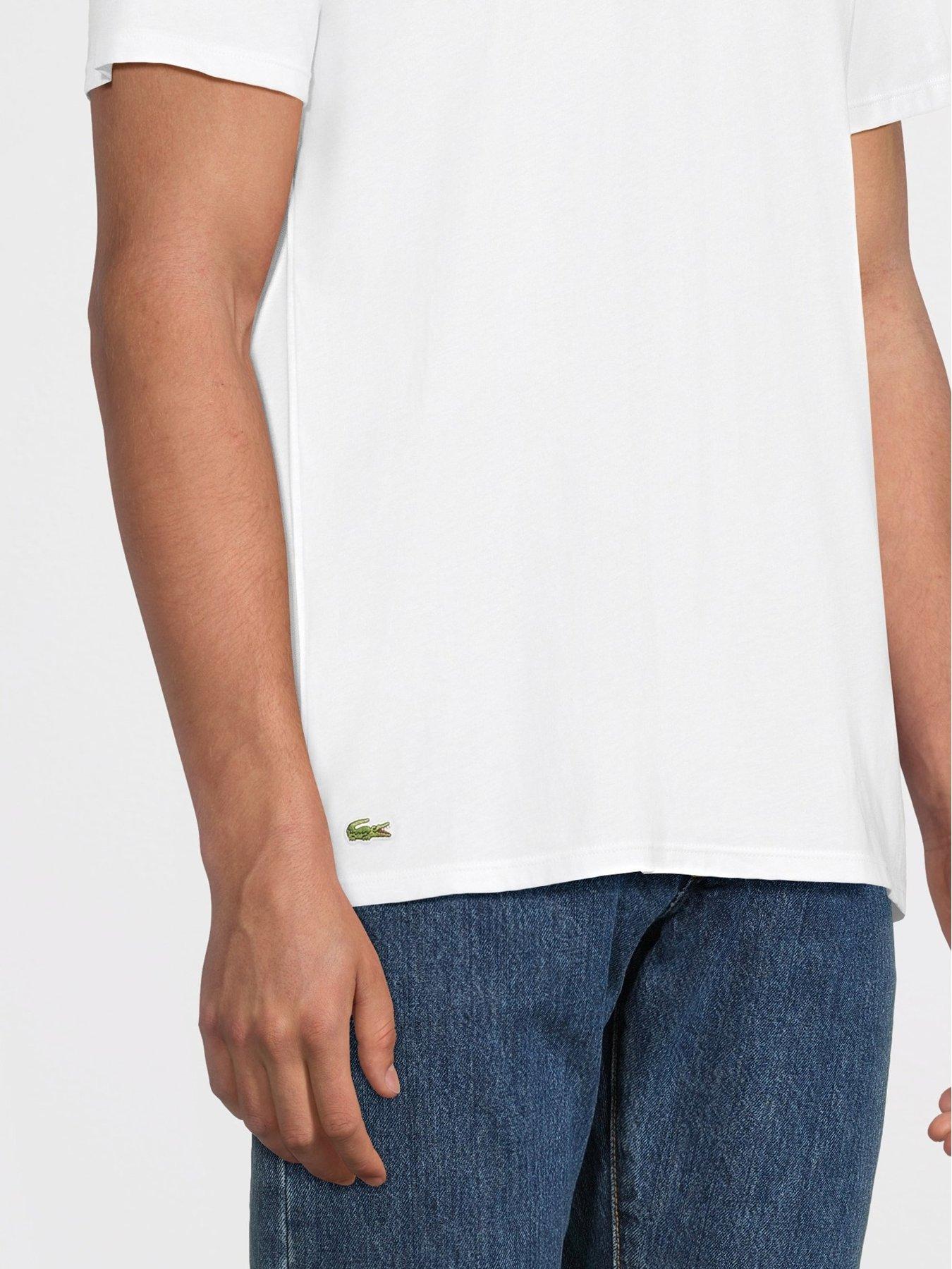  image of lacoste-3-pack-t-shirt--grey