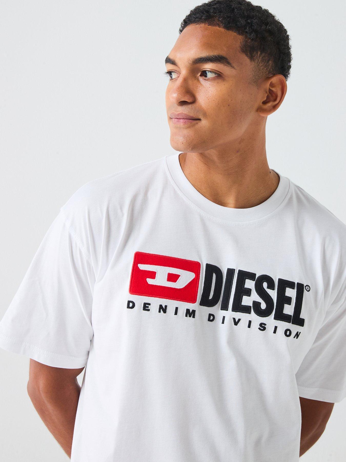  image of diesel-t-div-graphic-t-shirt--white