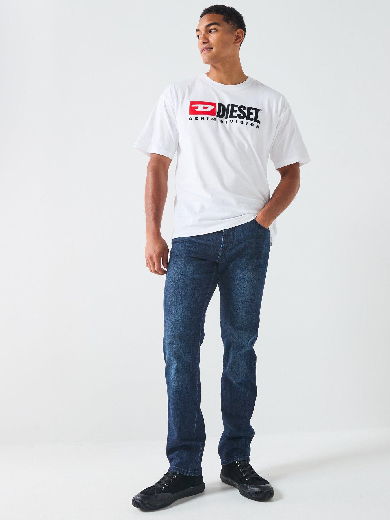  image of diesel-t-div-graphic-t-shirt--white