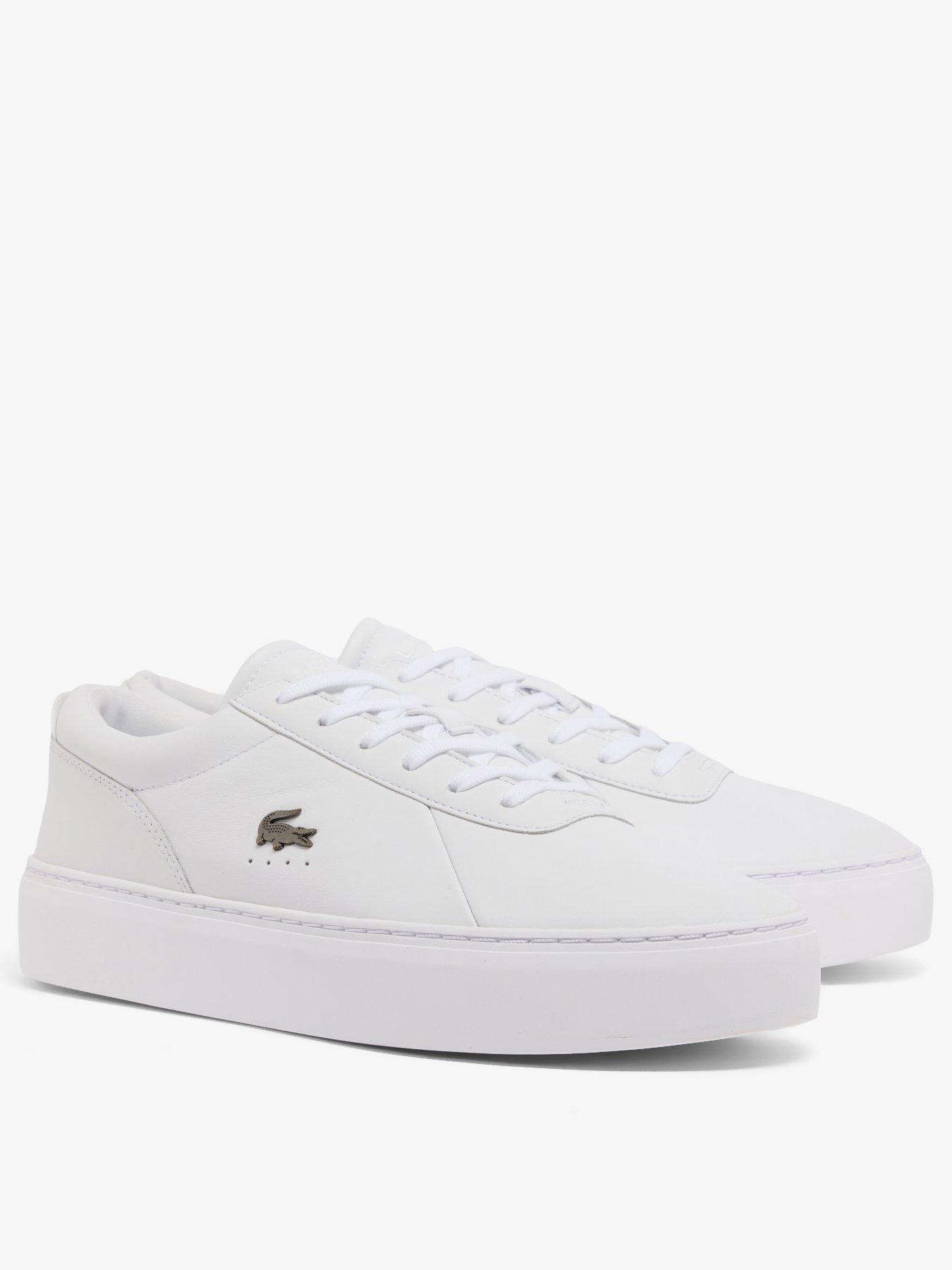  image of lacoste-court-set-leather-trainers