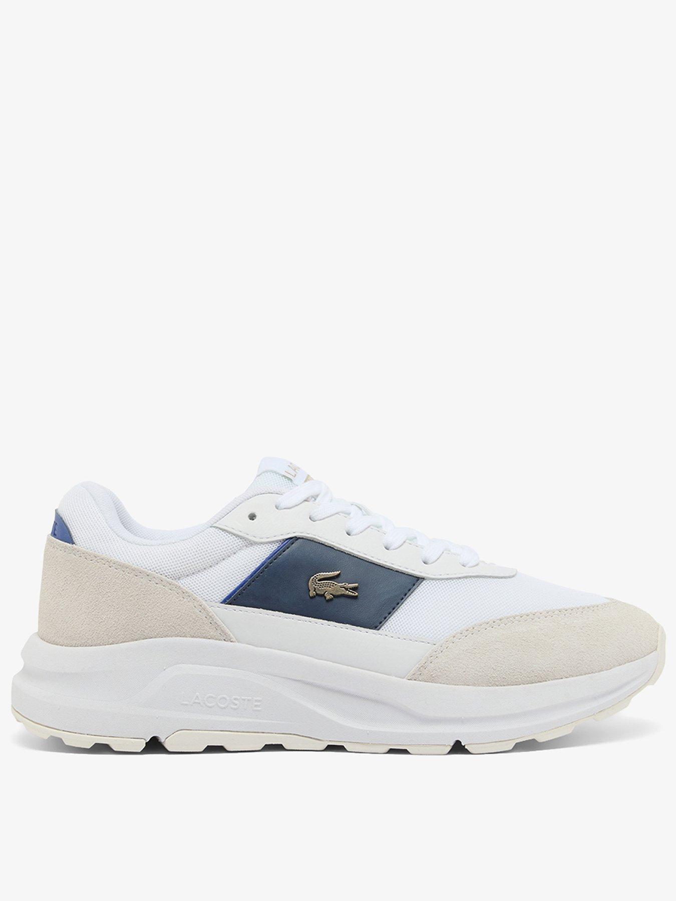 undefined Court Set Suede Trainers- White