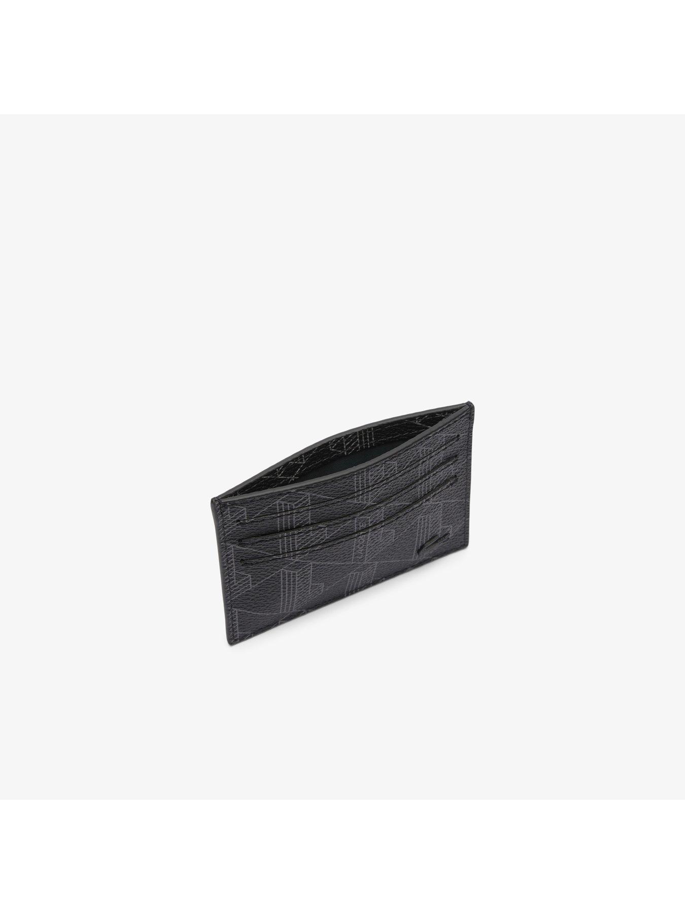  image of lacoste-lacoste-monogram-card-holder--black