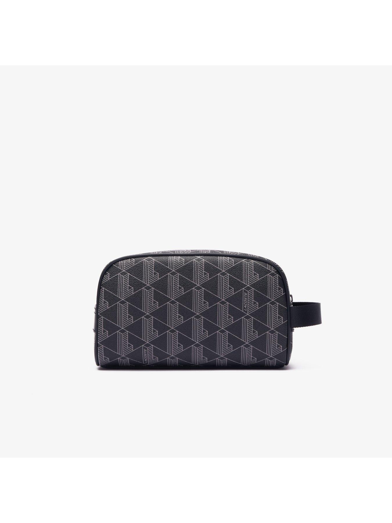  image of lacoste-monogram-wash-bag--black