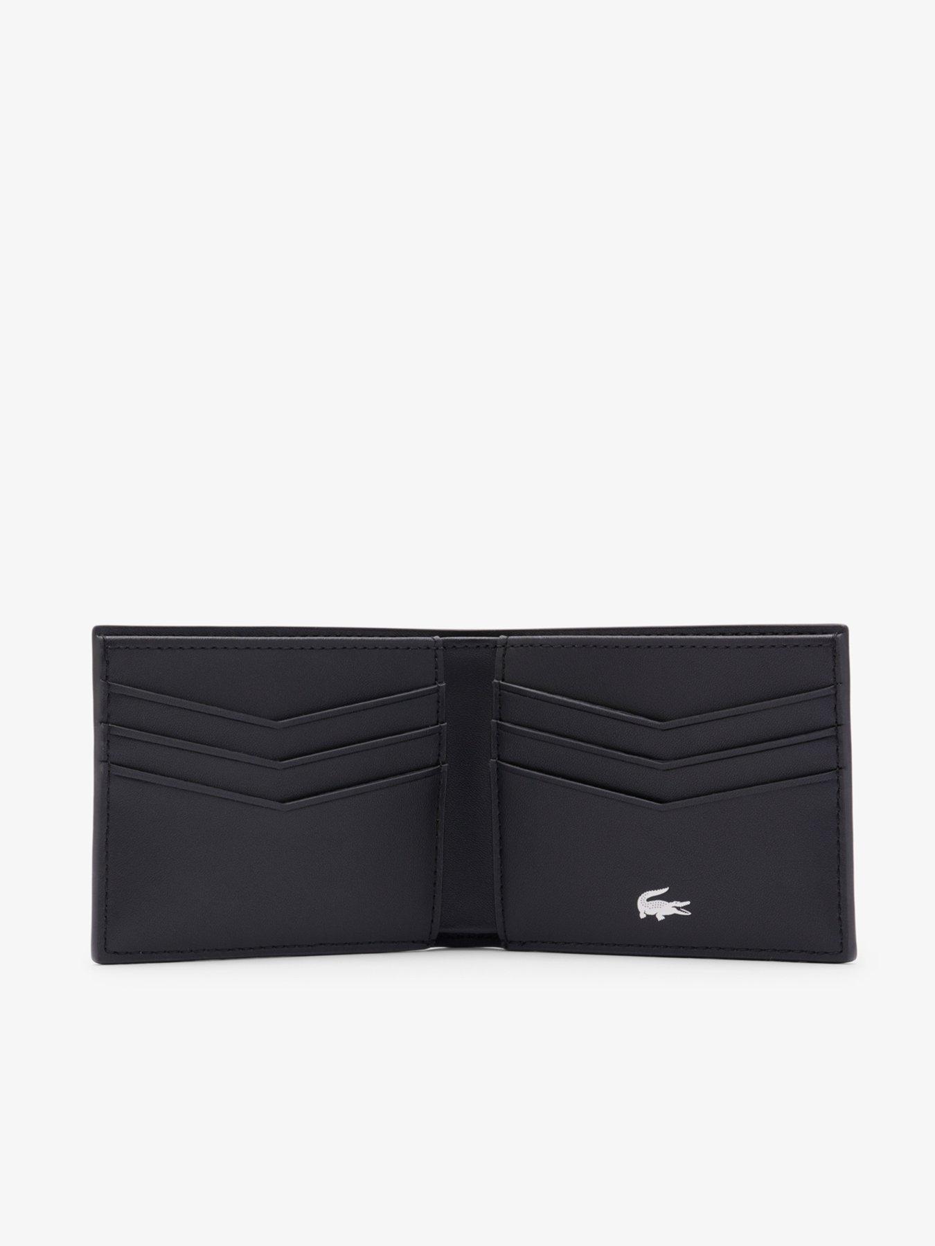  image of lacoste-leather-wallet--black