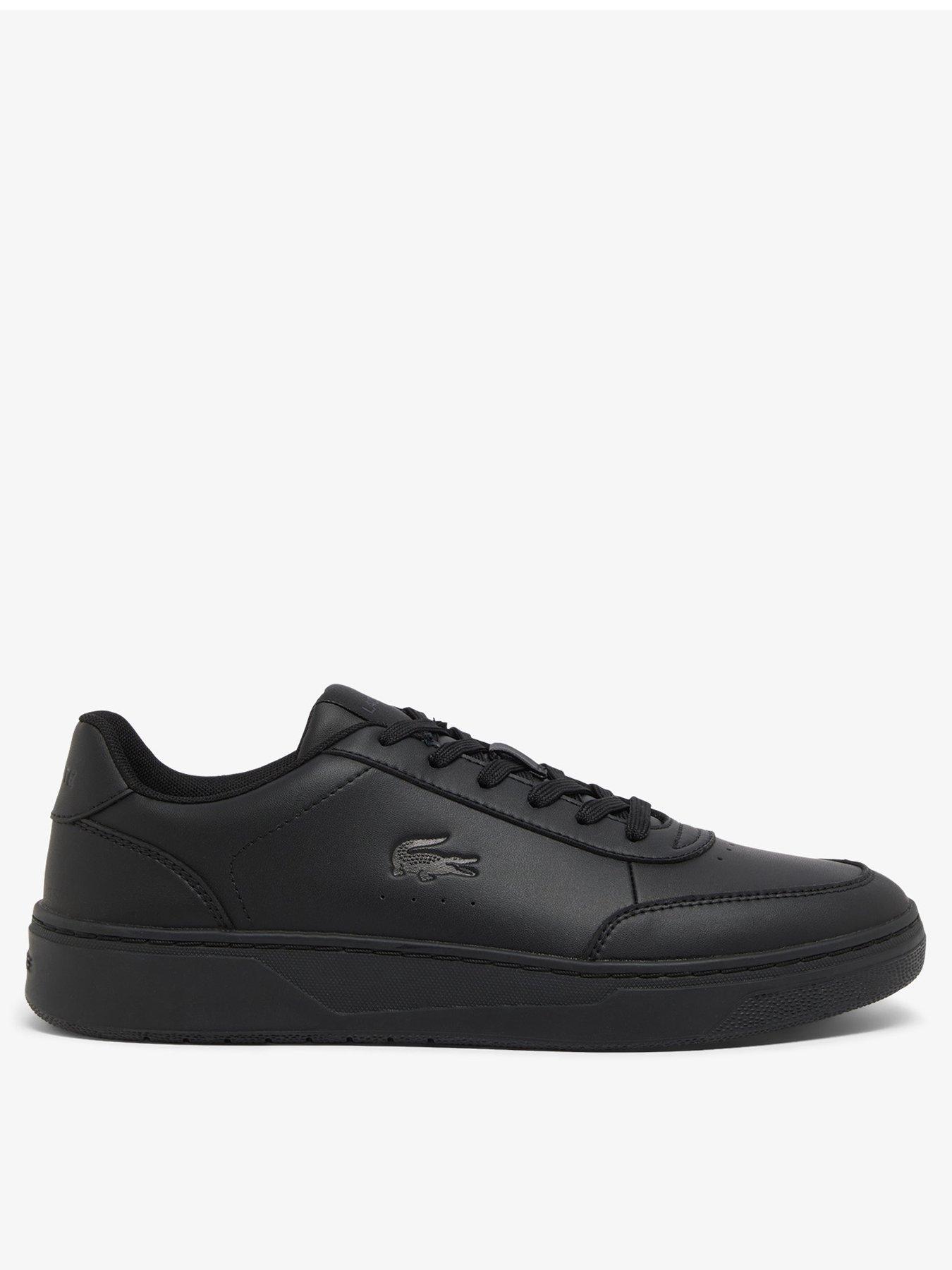  image of lacoste-court-pro-trainers--black