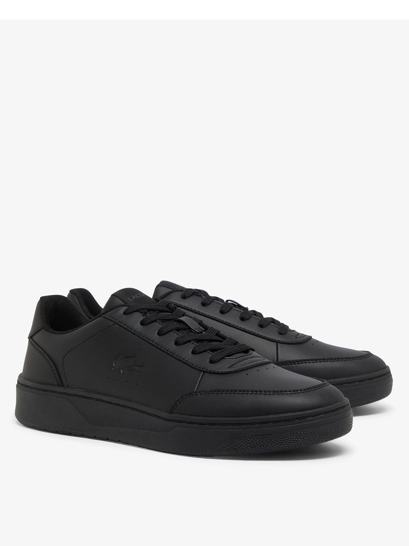  image of lacoste-court-pro-trainers--black