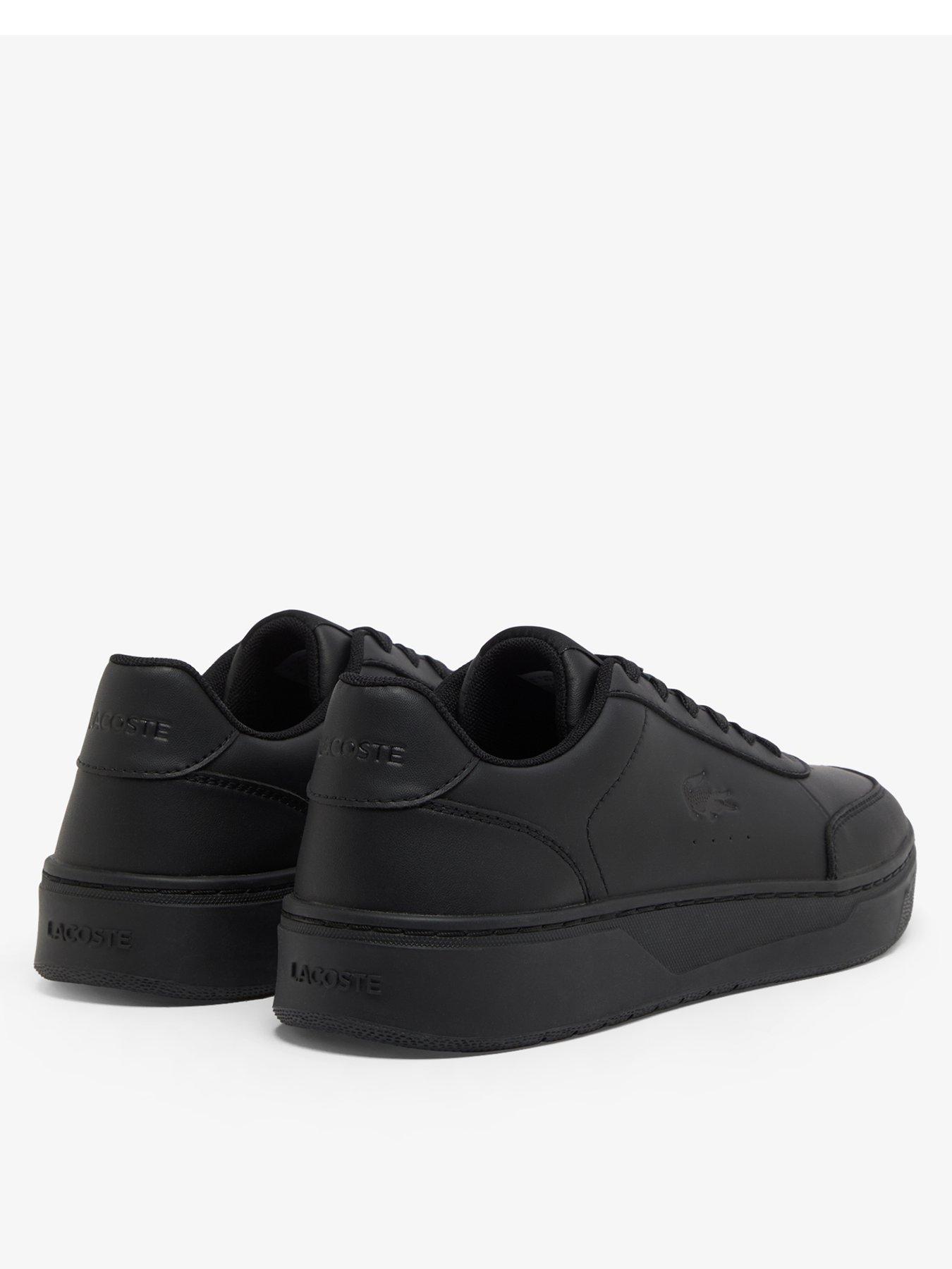  image of lacoste-court-pro-trainers--black