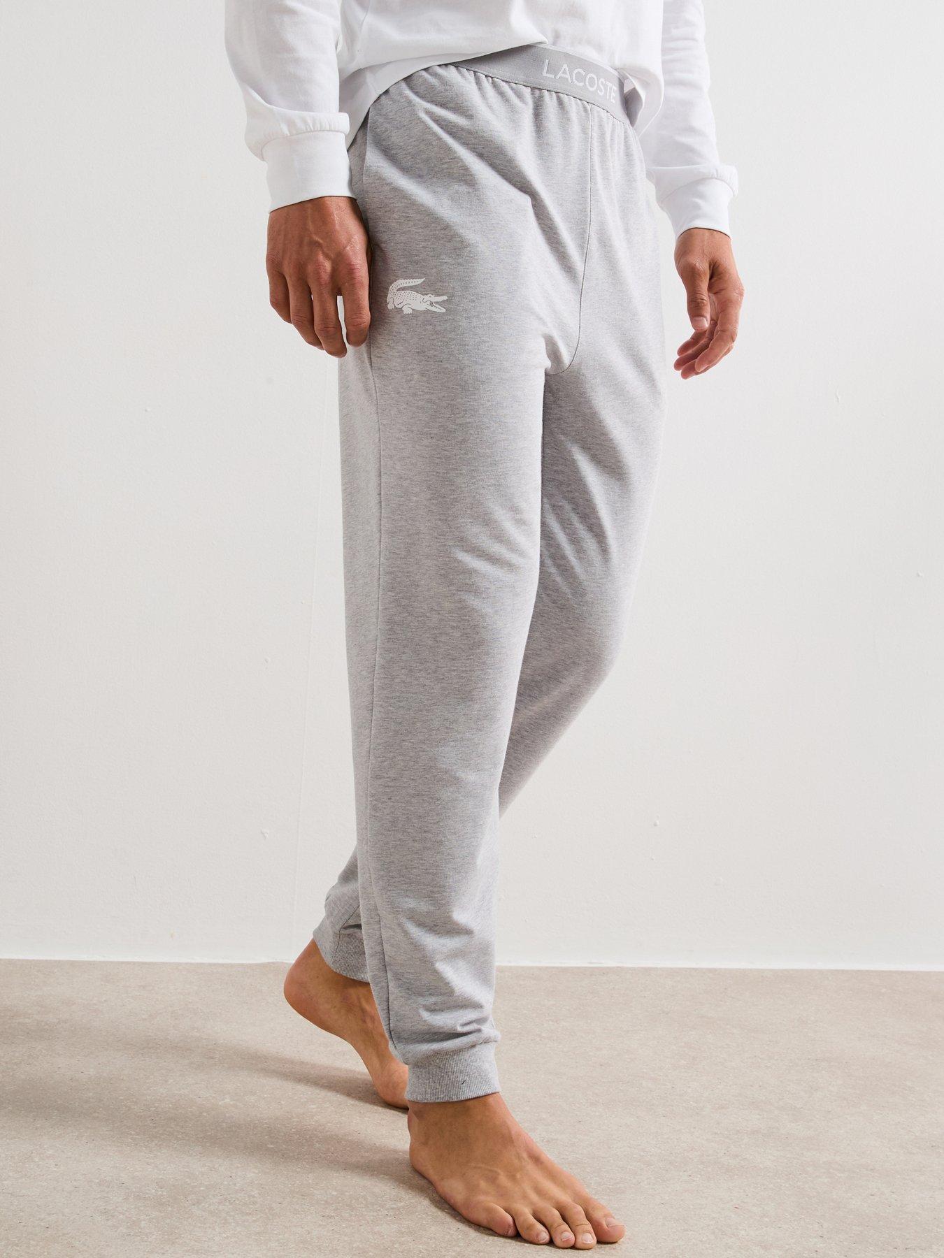 lacoste-elasticated-waist-pyjama-bottoms--grey
