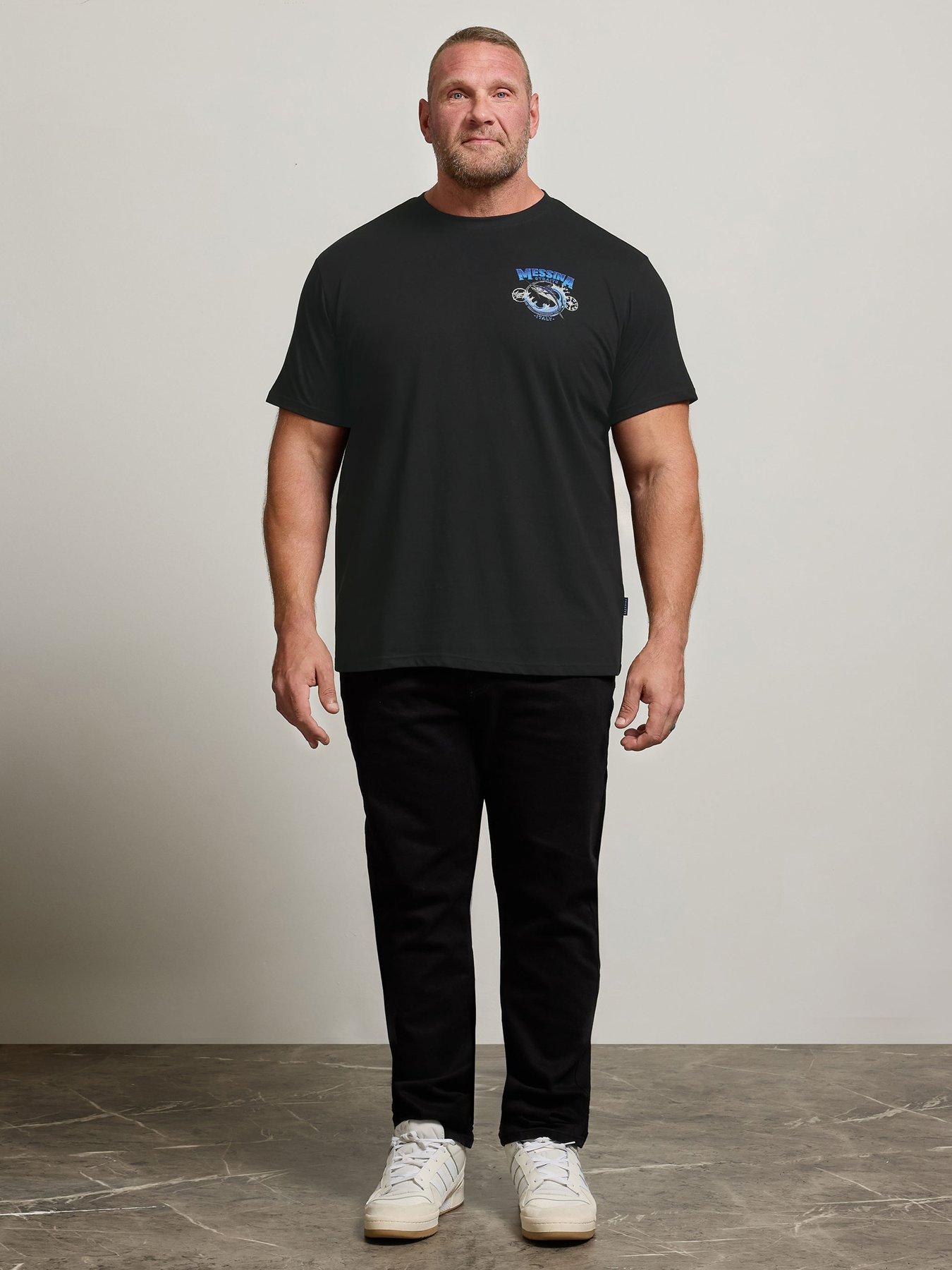 Image 3 of 4 of BadRhino Messina T-shirt - Black