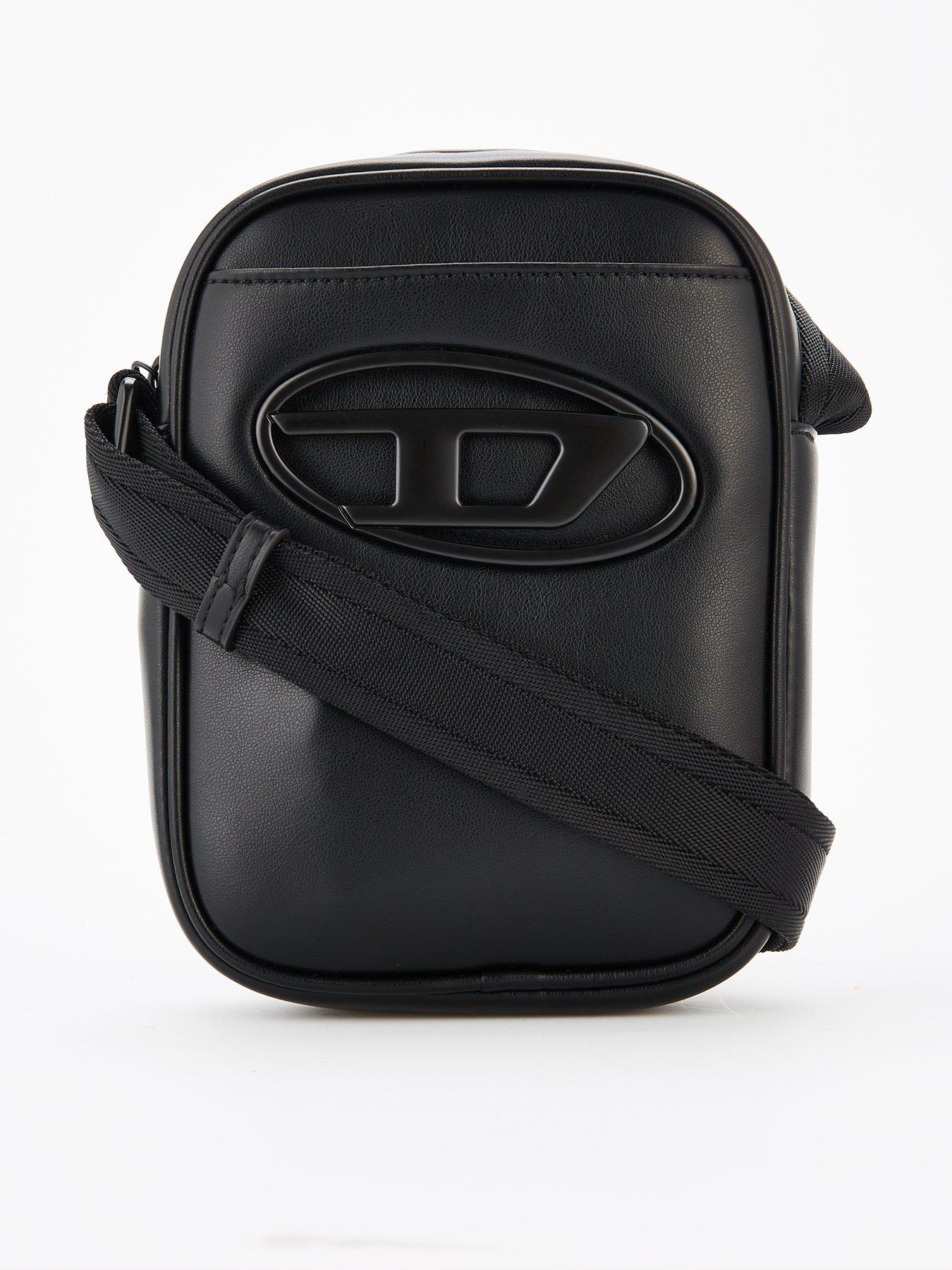 Image 1 of 4 of Diesel D Oval Crossbody Bag- Black