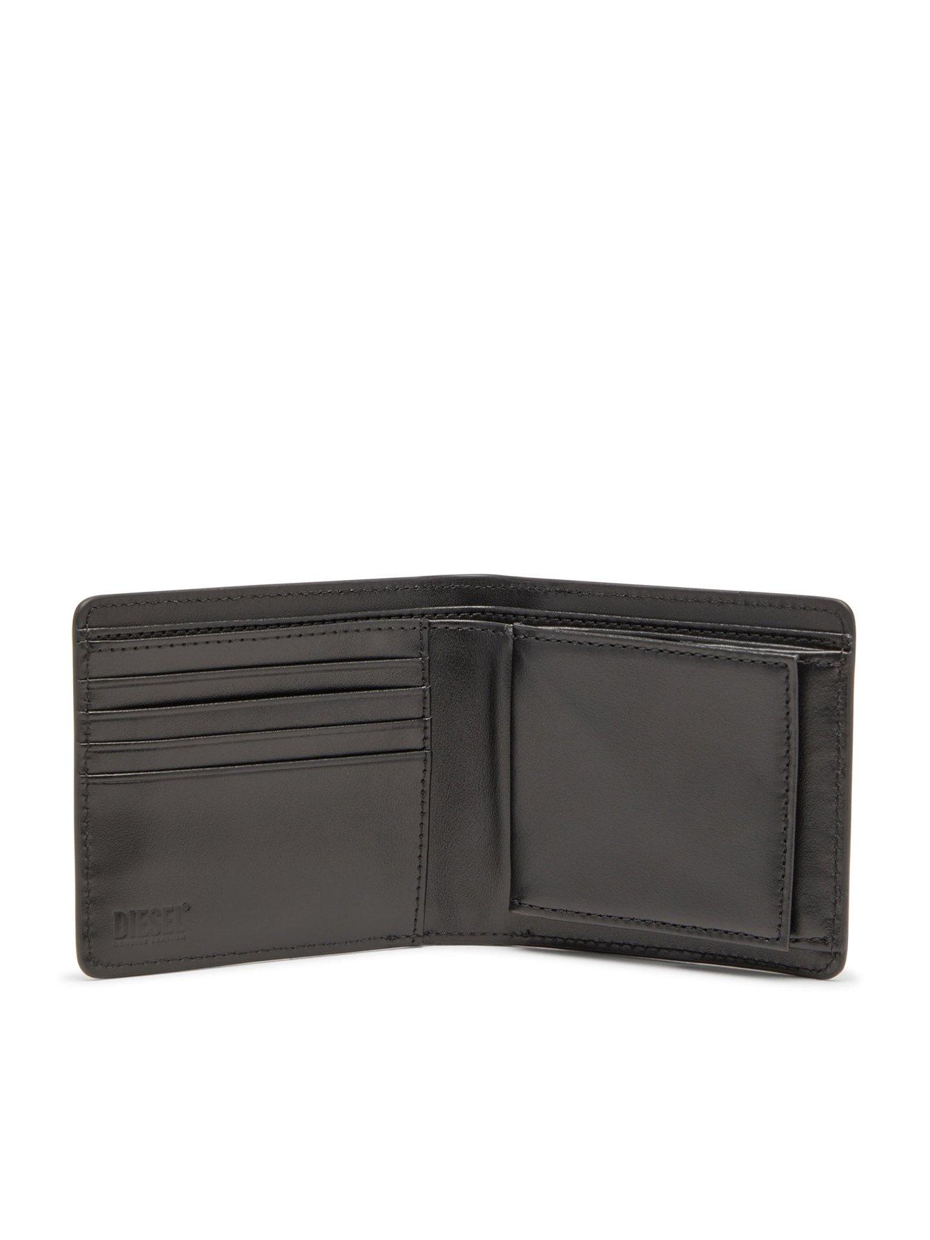  image of diesel-d-oval-bi-fold-wallet--black